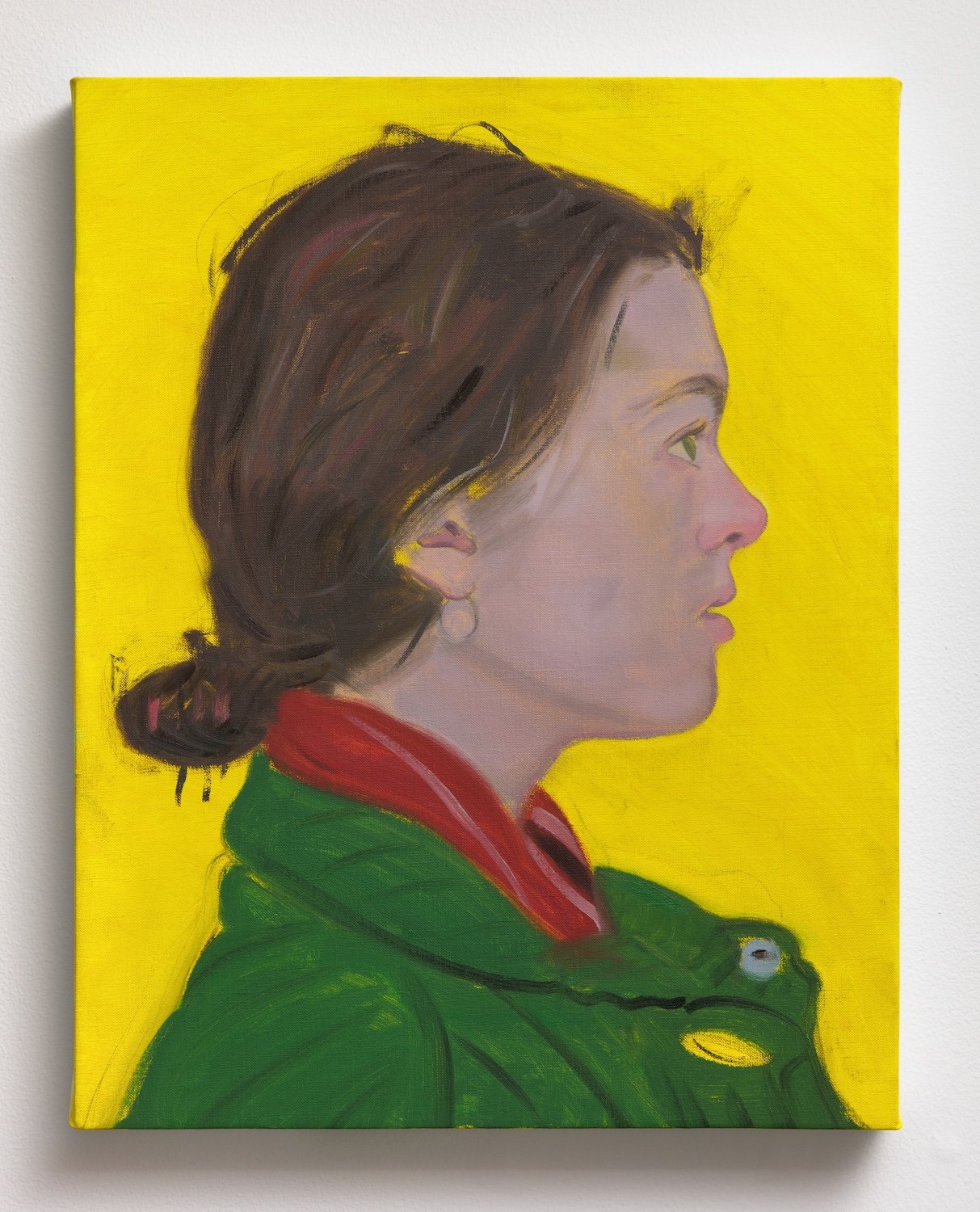 Stuart Lorimer,  Gwen , 2018, Oil on linen, 14 x 11 inches, 35.6 x 27.9 cm