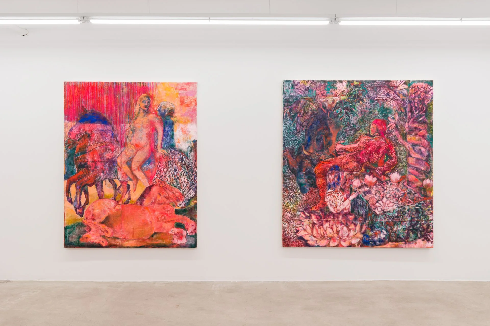 Paola Angelini,   Newborn from Ashes and Fire , Installation View at Lyles & King, 2022
