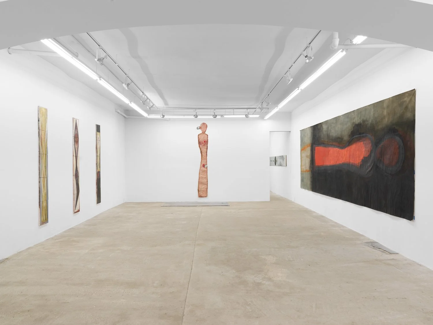 Installation view of Mira Schor,  Figures of Speech  at Lyles & King, New York