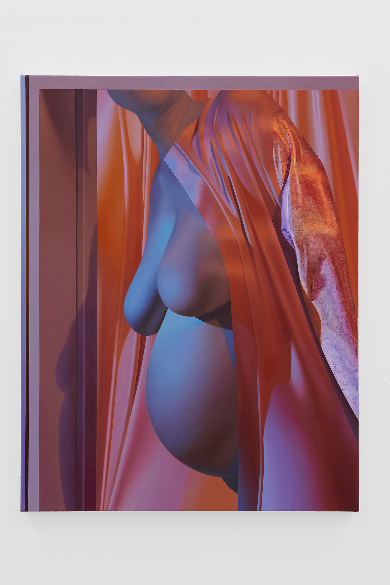  Kate Meissner 
 Fruiting Body , 2026,
Oil on canvas,
31 x 24 inches,
78.7 x 61 cm