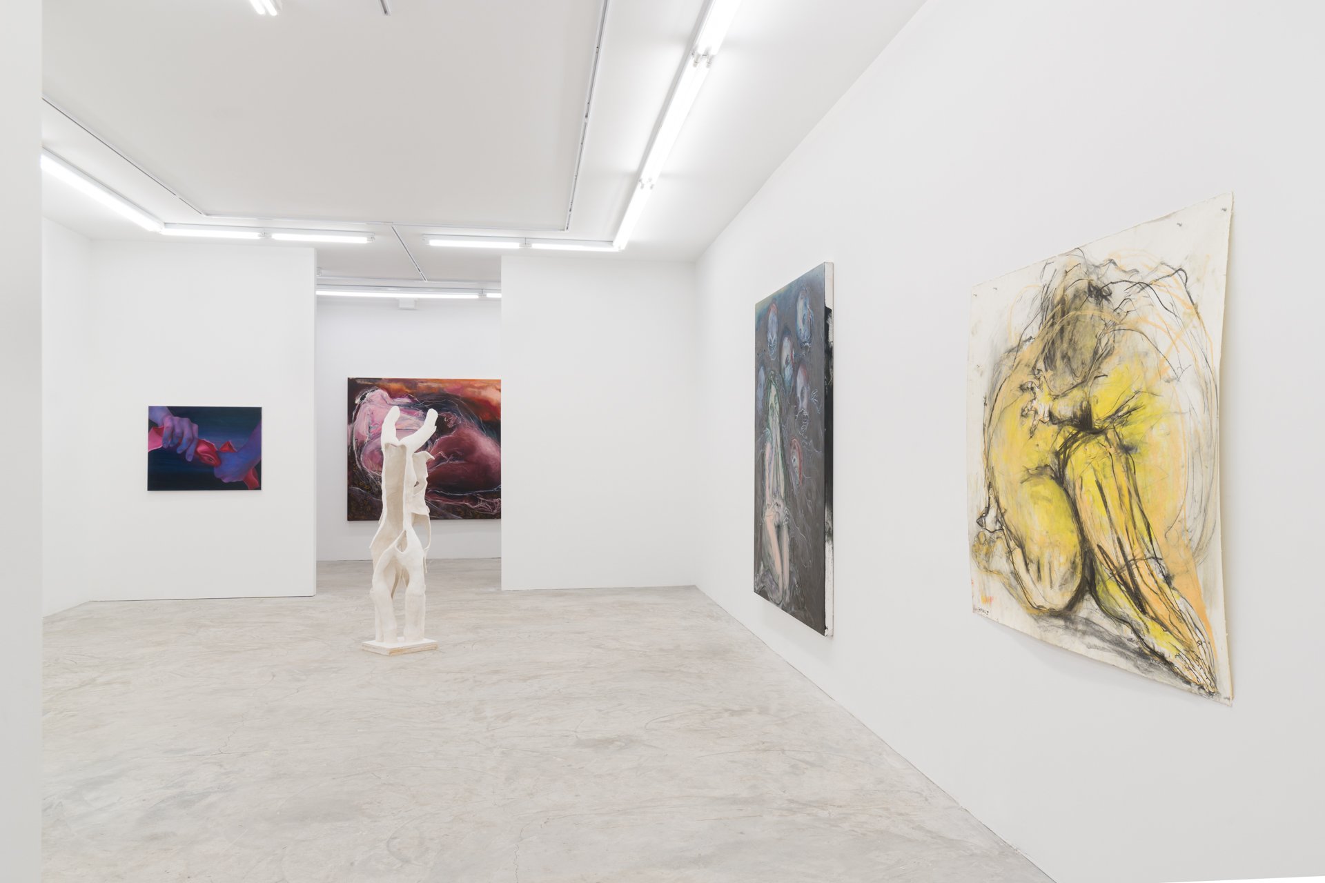 Mercedes Llanos, Juliana Cerqueira Leite, Paulina Stasik, Installation View at Lyles & King, 2022