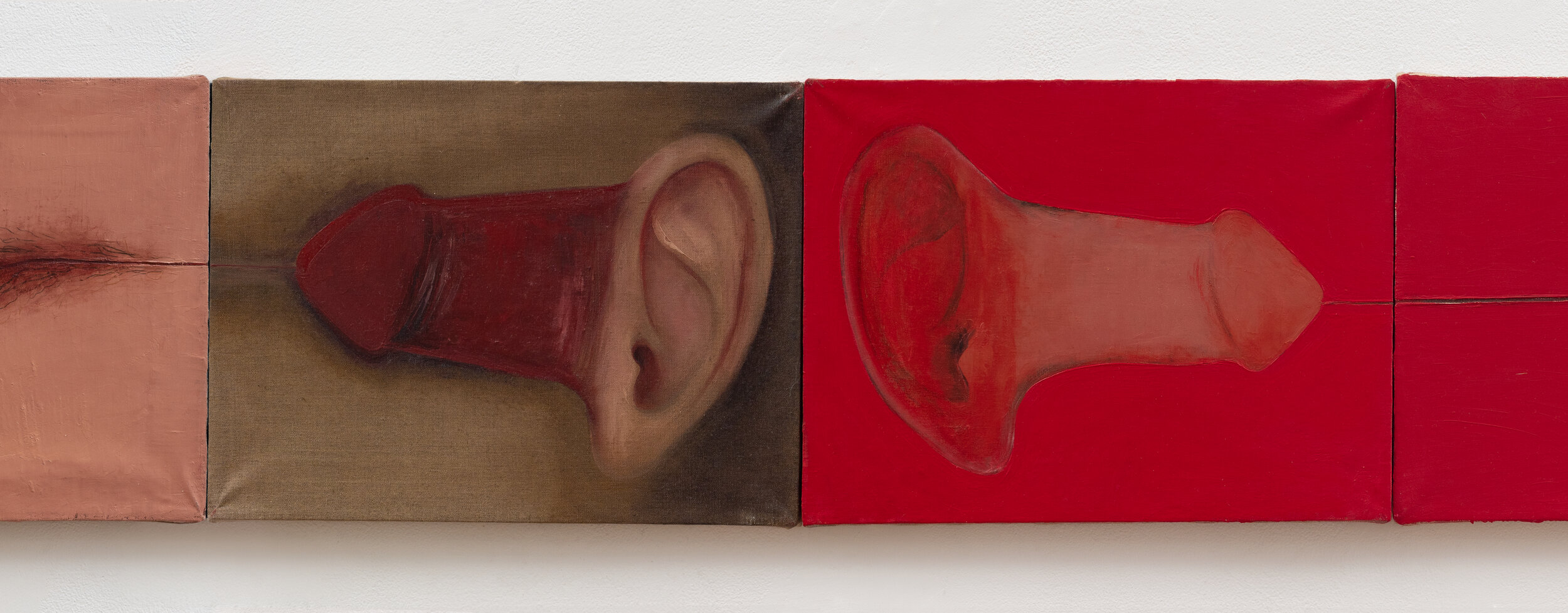  War Frieze IX: Undue Burden , 1992 (detail)