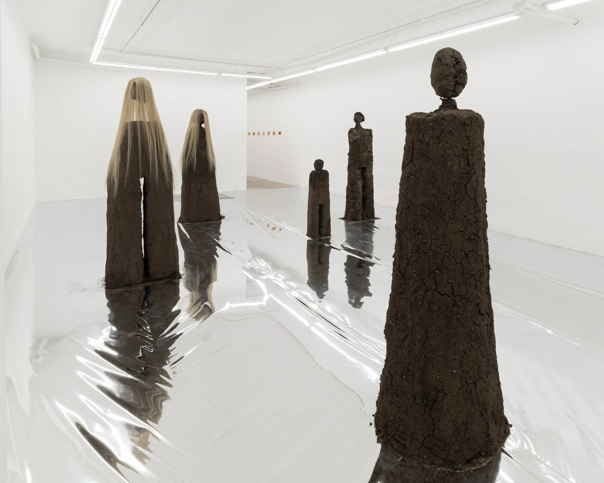 Kiyan Williams,  Un/earthing ,  Installation View at Lyles & King, 2022