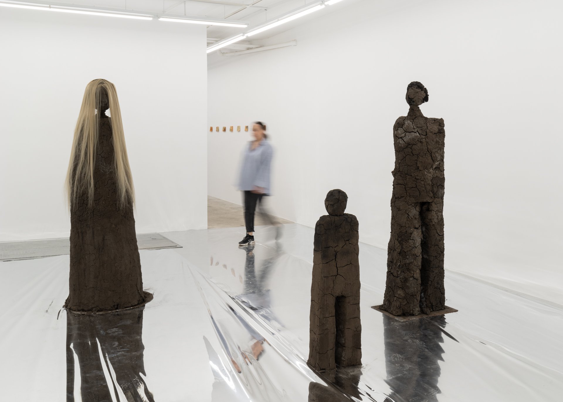 Kiyan Williams,  Un/earthing ,  Installation View at Lyles & King, 2022