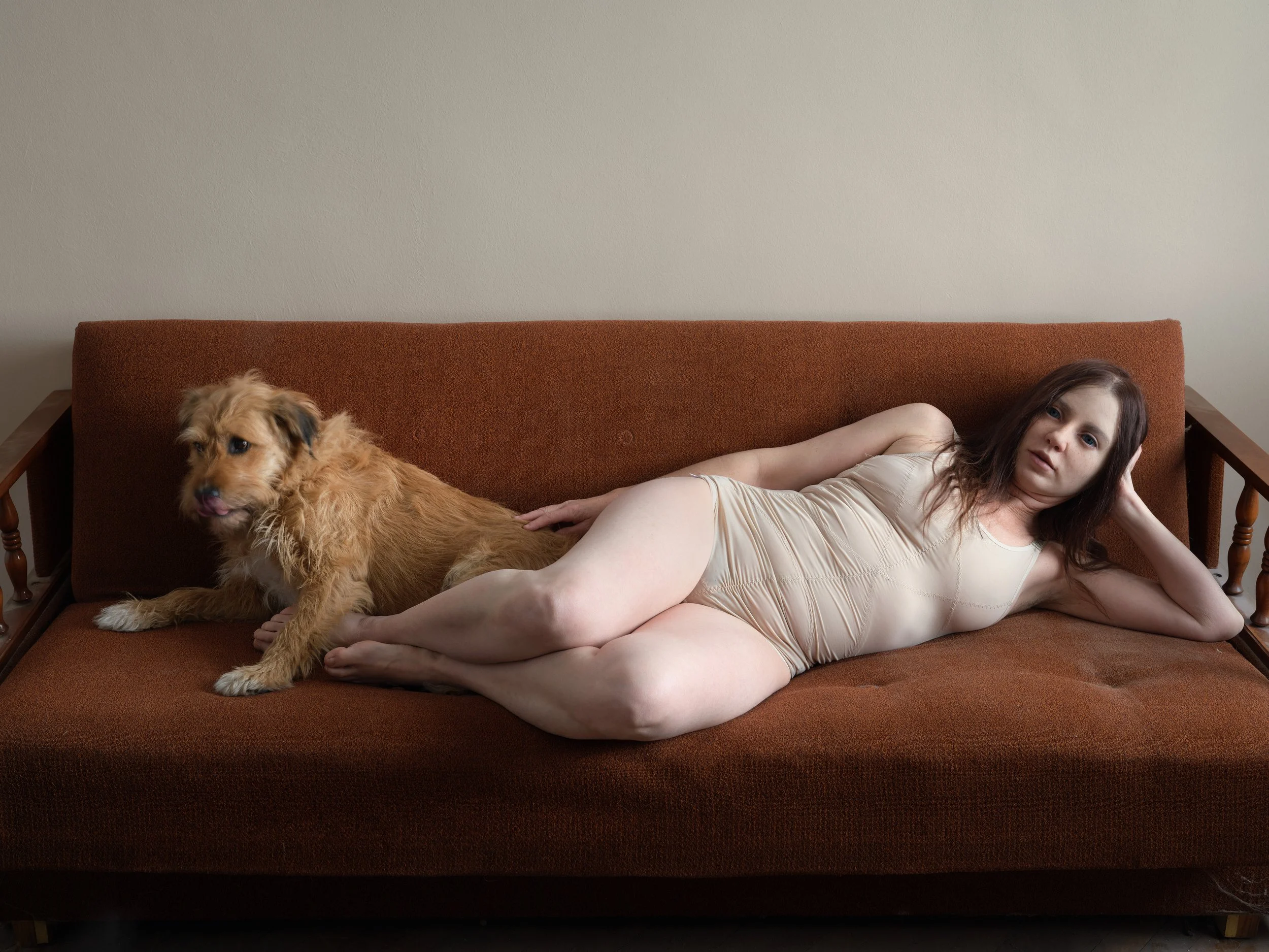  Aneta Grzeszykowska ,
 DaughterR #33 , 2025,
pigment ink on cotton paper,
27 1/2 x 20 2/3 inches,
70 x 52.5 cm.
edition of 3 + 2 AP