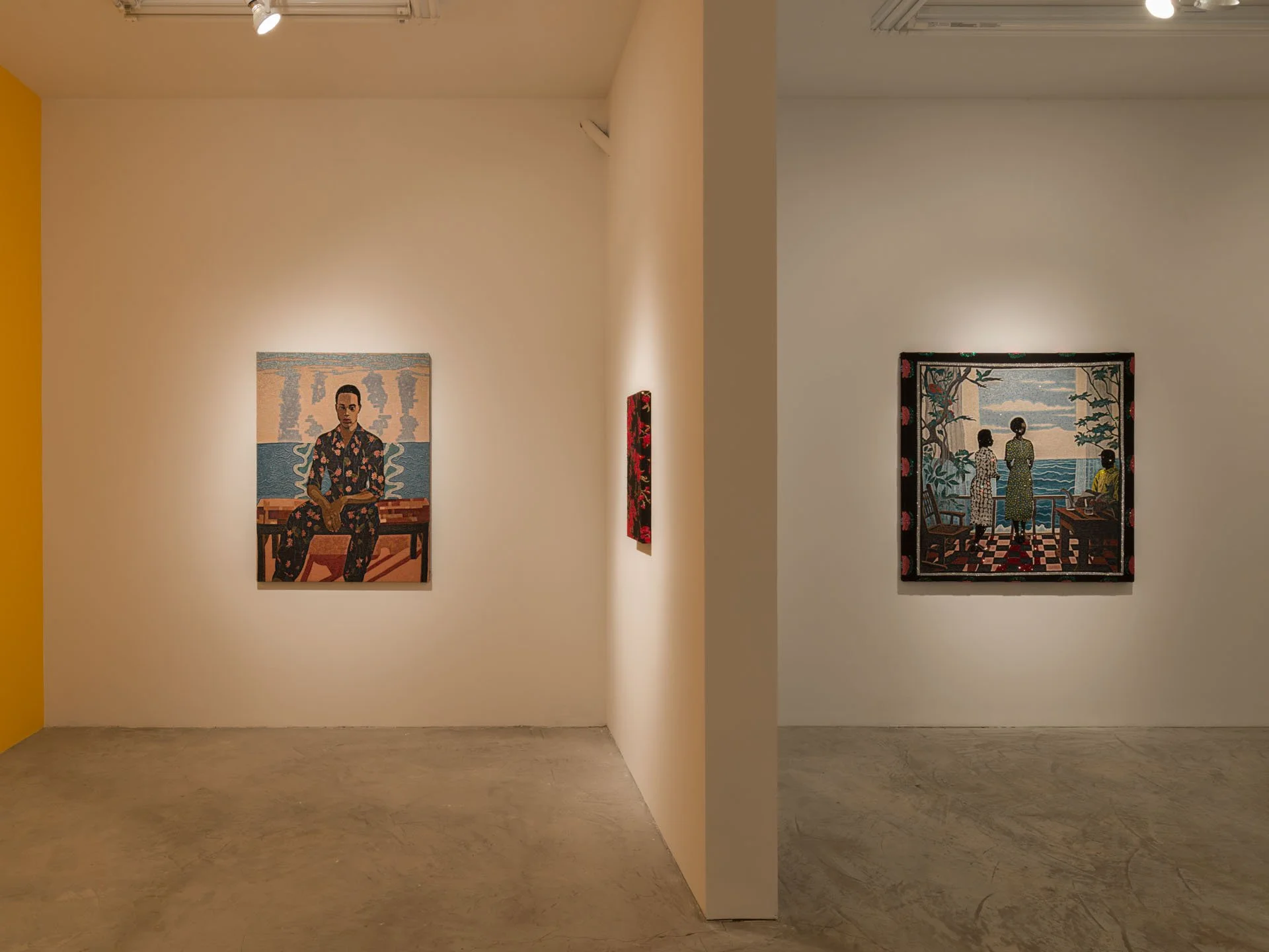 Akea Brionne,  Roses Grow in Southern Soil  2023, installation view