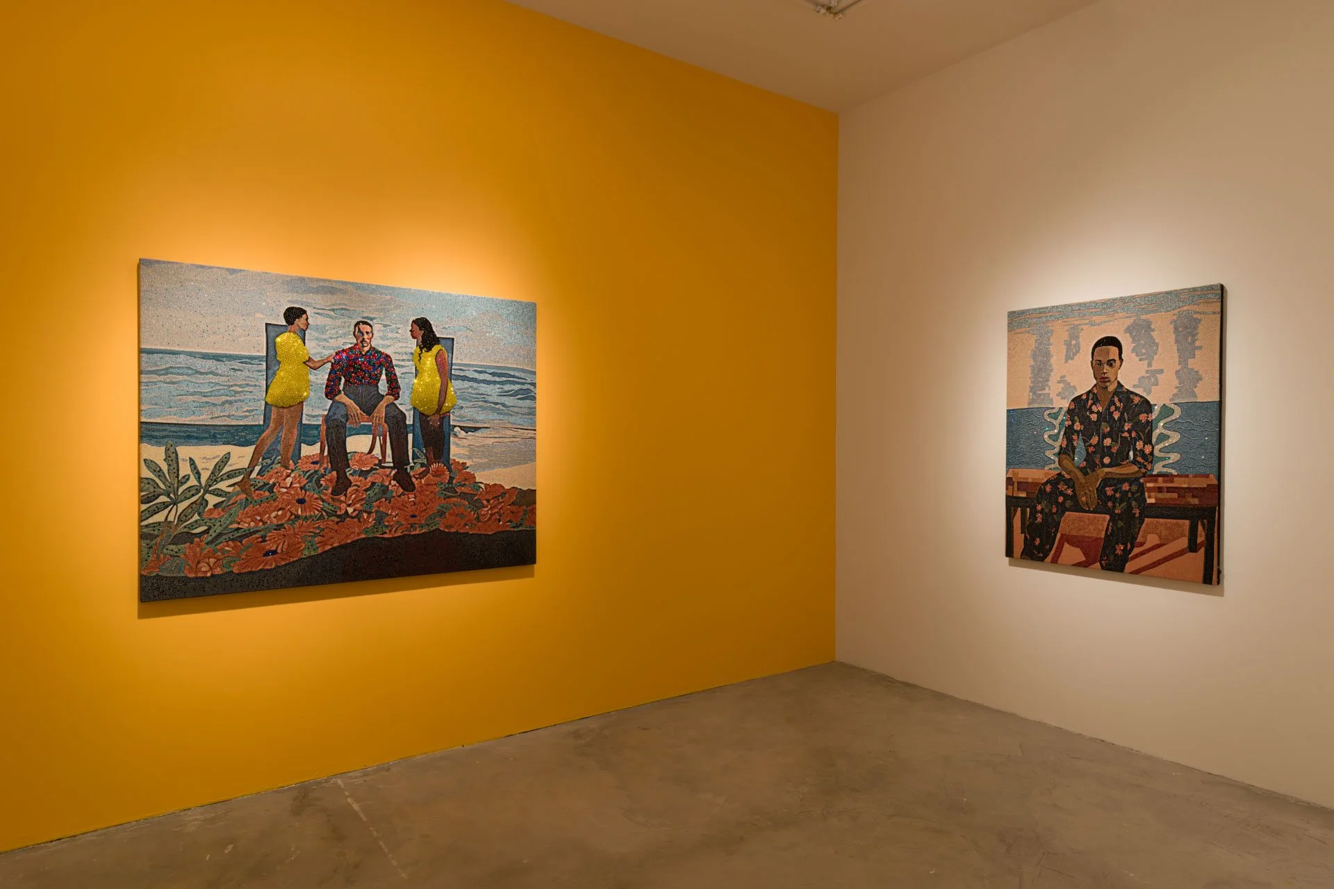 Akea Brionne,  Roses Grow in Southern Soil  2023, installation view