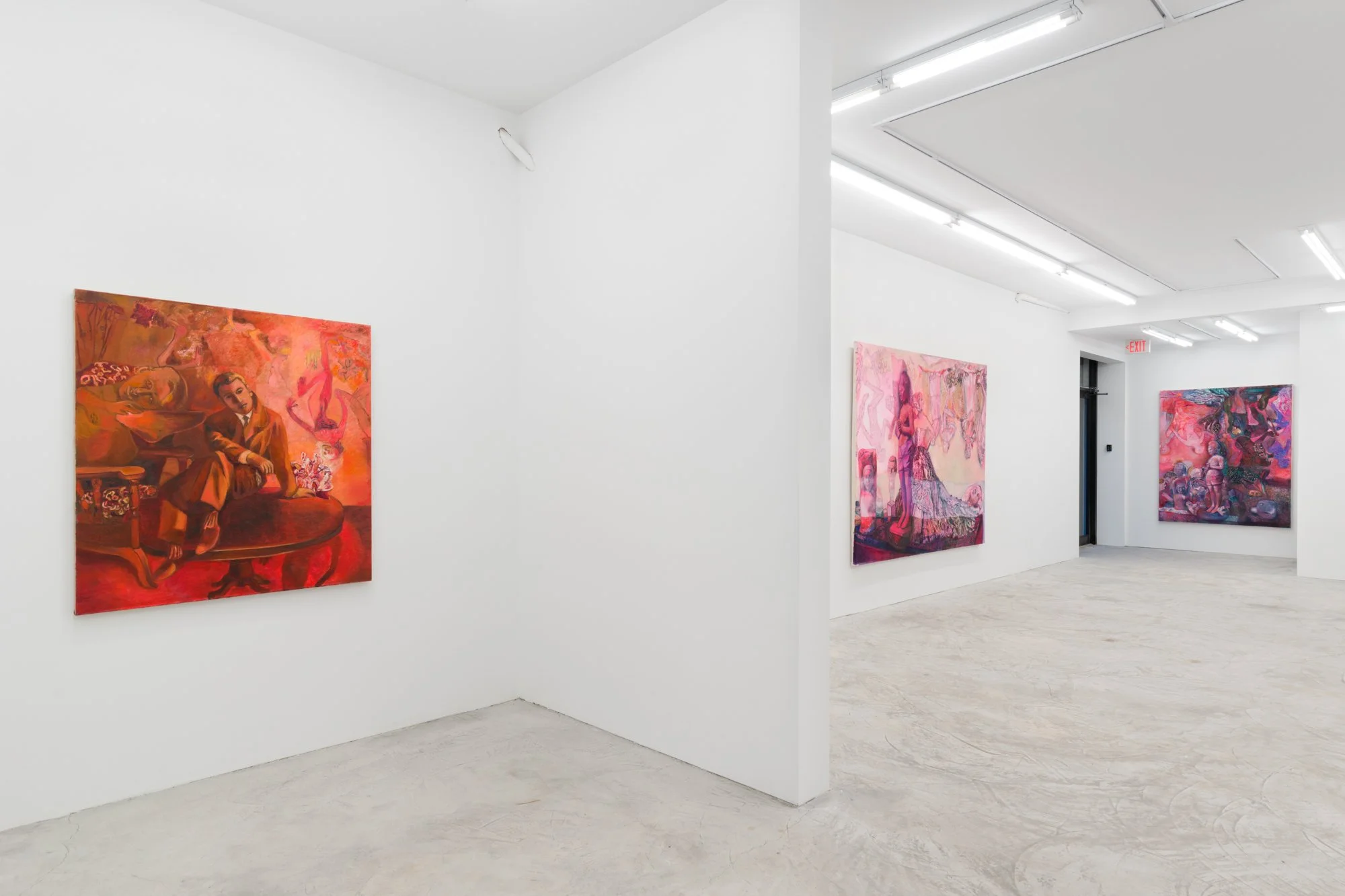 Paola Angelini & Alessandro Fogo,   Black Monday , Installation View at Lyles & King, 2022