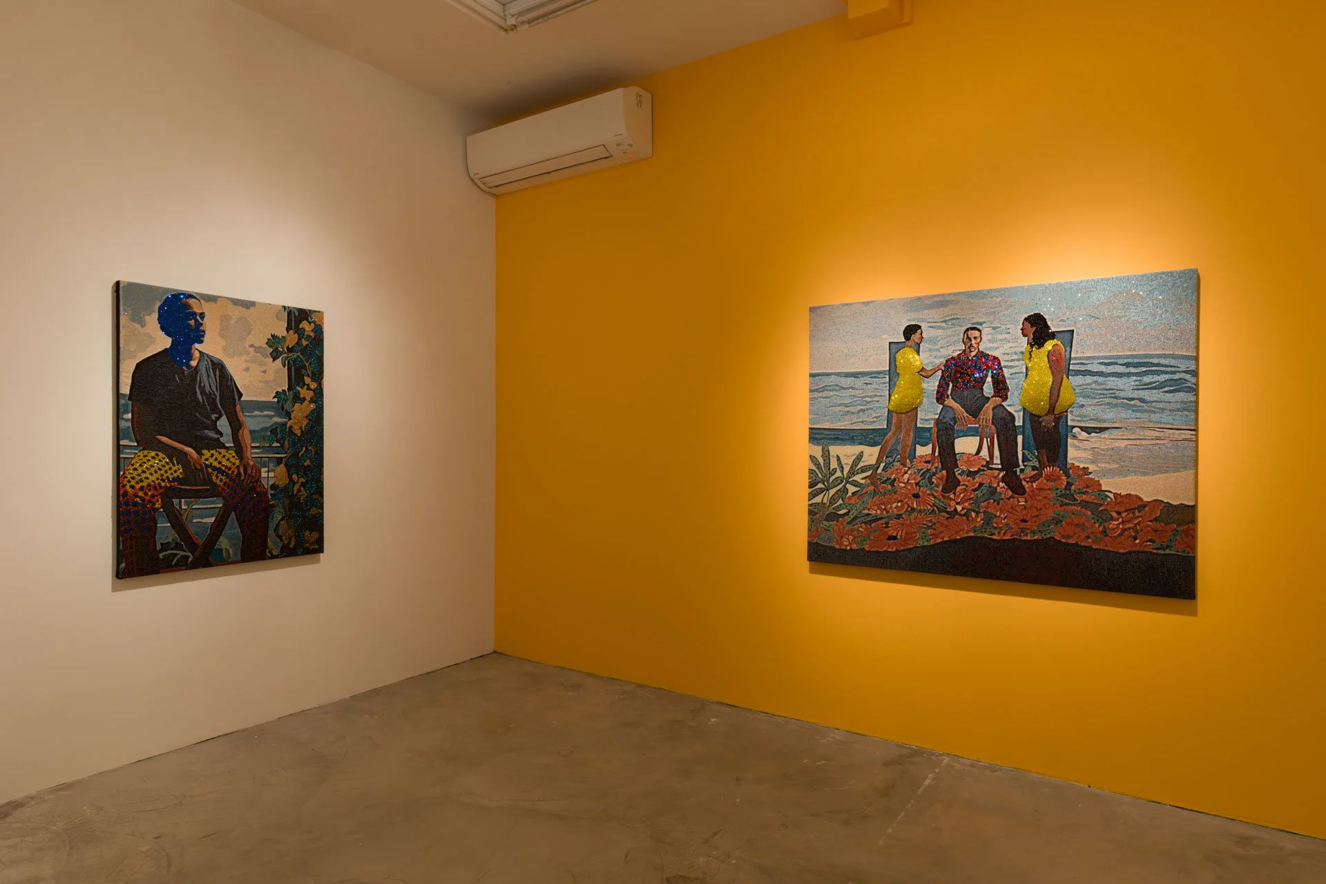 Akea Brionne,  Roses Grow in Southern Soil  2023, installation view