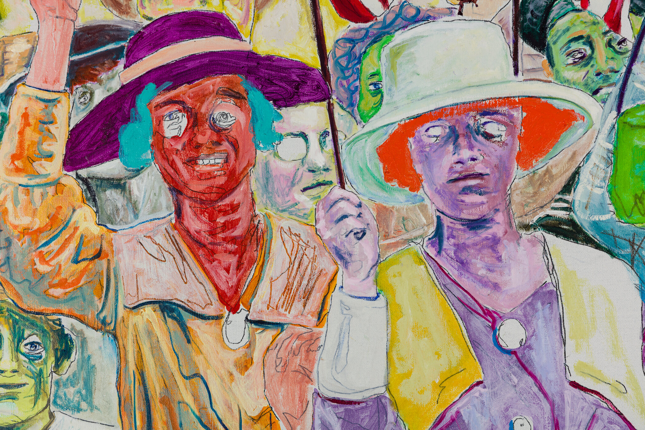 Farley Aguilar,  A Farewell, 1917 , 2021 (detail)