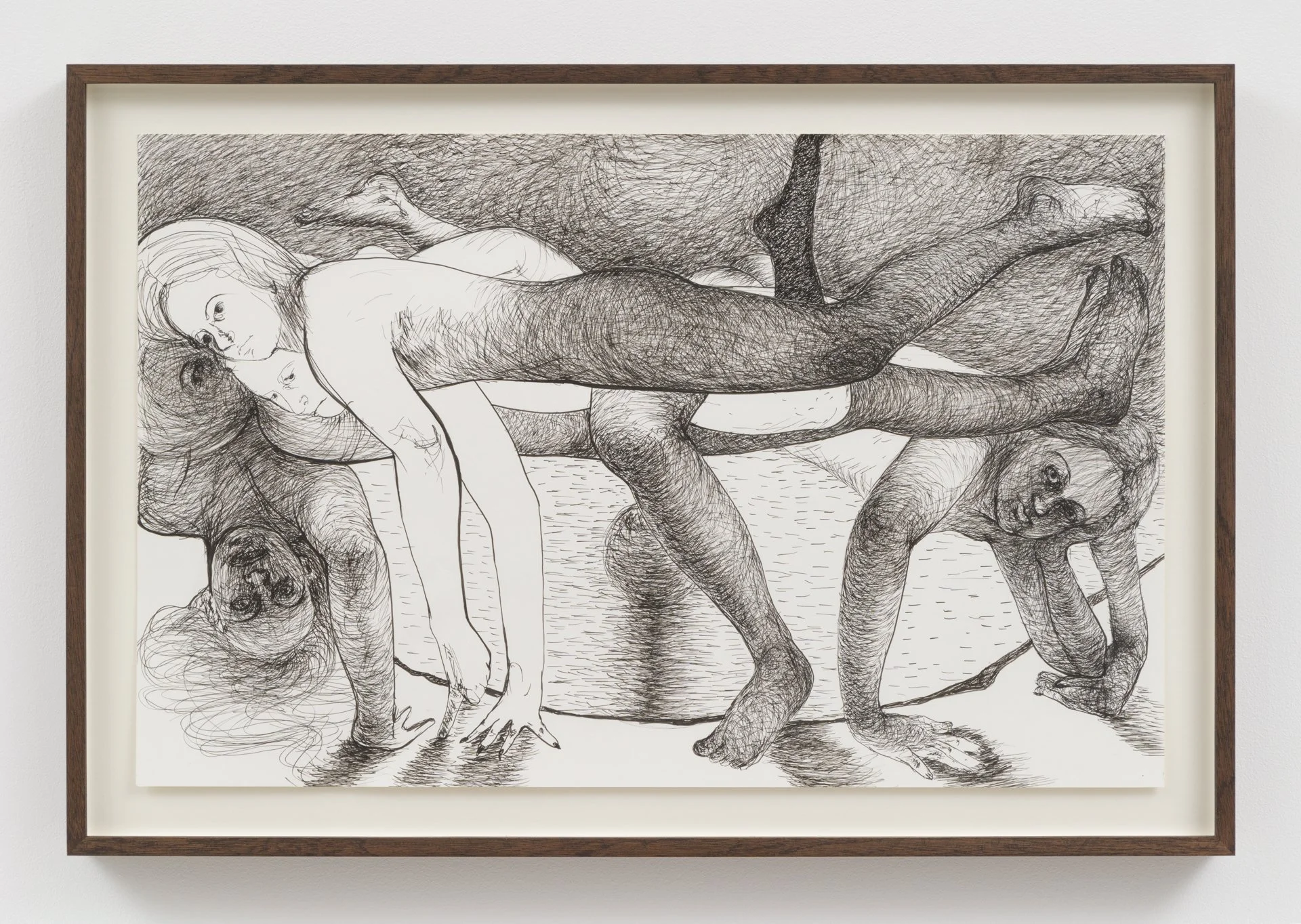 Paulina Stasik,  Performance , 2021, Drawing on paper, 17 1/2 x 27 1/2 inches, 44.5 x 70 cm