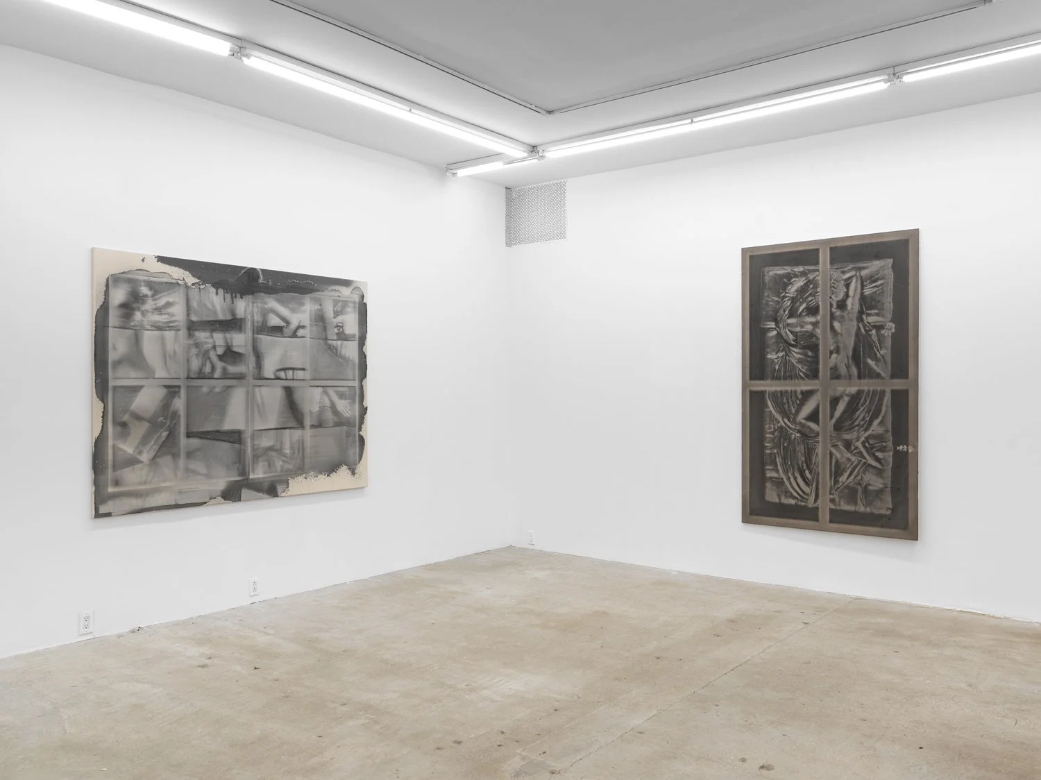 Installation view of  Cato Ouyang, Fernanda Galvão, Ren Light Pan  at Lyles & King, New York, 2026