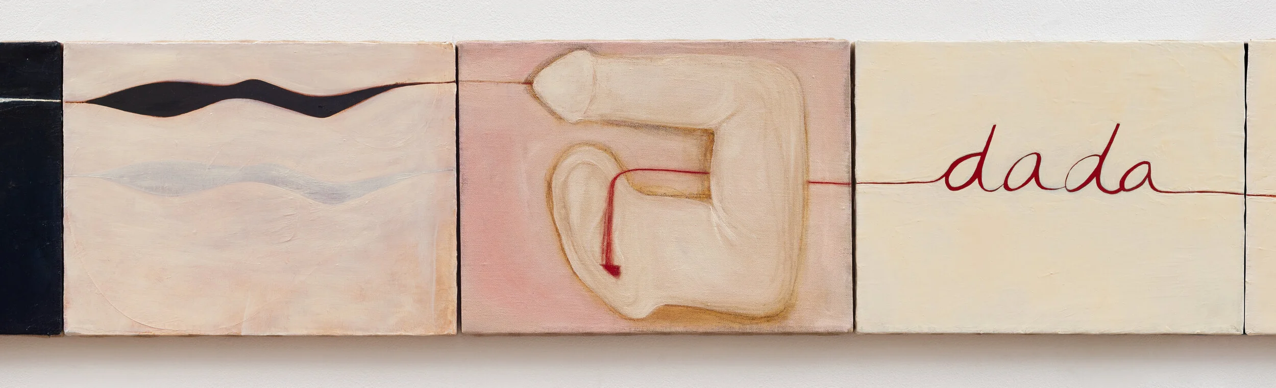  War Frieze I-II (Bomb Sight) , 1991 (detail)