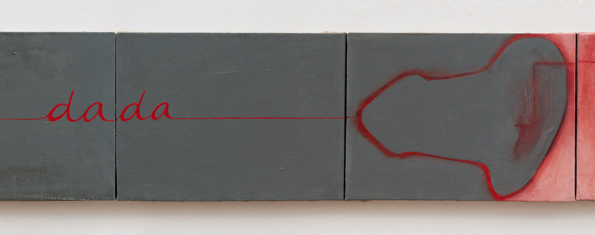  War Frieze VII: dada , 1992 (detail)