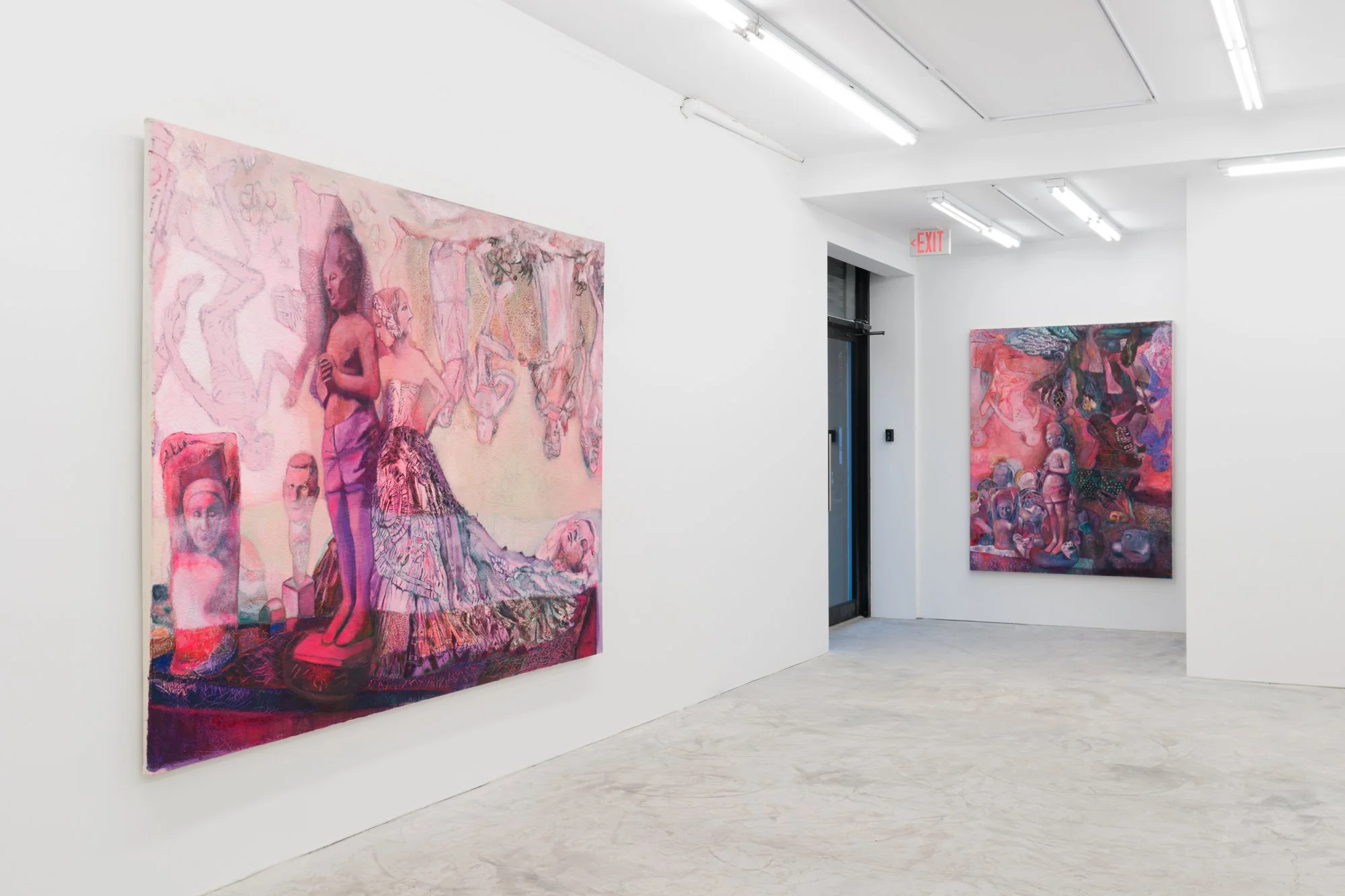 Paola Angelini & Alessandro Fogo,   Black Monday , Installation View at Lyles & King, 2022