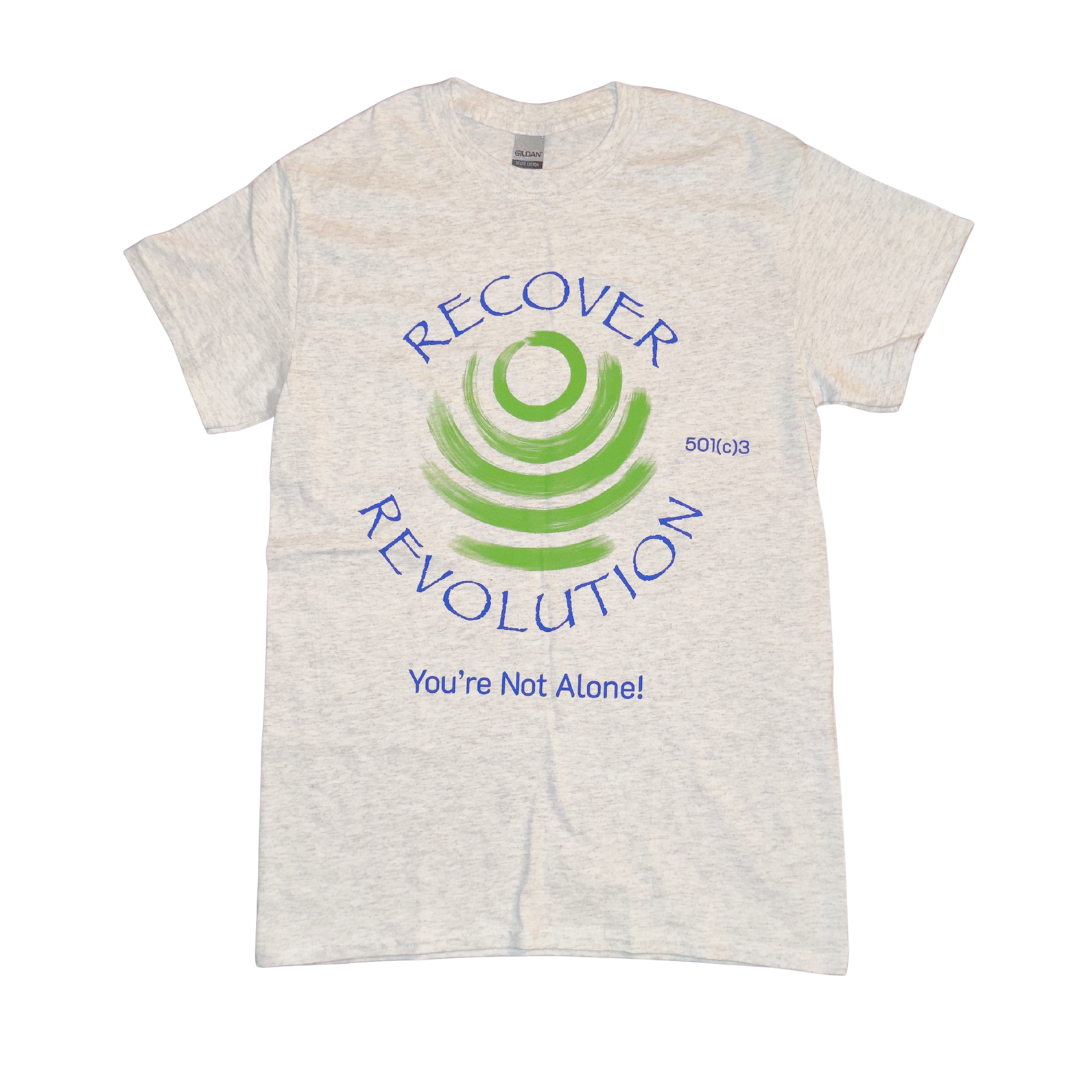 Recover Revolution Grey T - Shirt