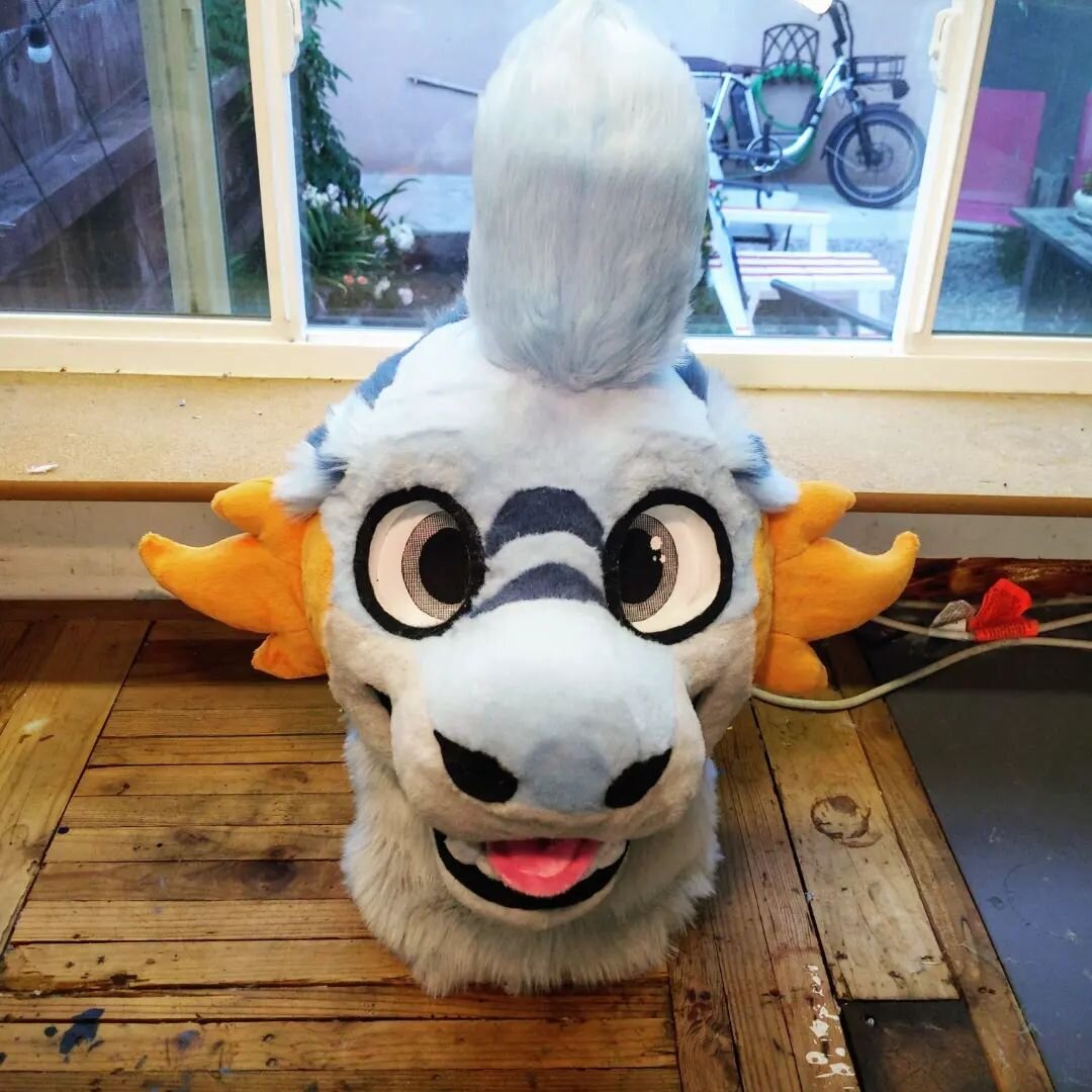 Just realized I forgot to post pics from the last fursuit I worked on 😭

Here's Kip the Mudkip Tiger!

#furryfandom #furry #fursuitmaker #fursuitmaking #furryphoto #fursuitmakers #fursuitpartial #fursuit #fursuitersofinstagram #fursuitfriday #furryp