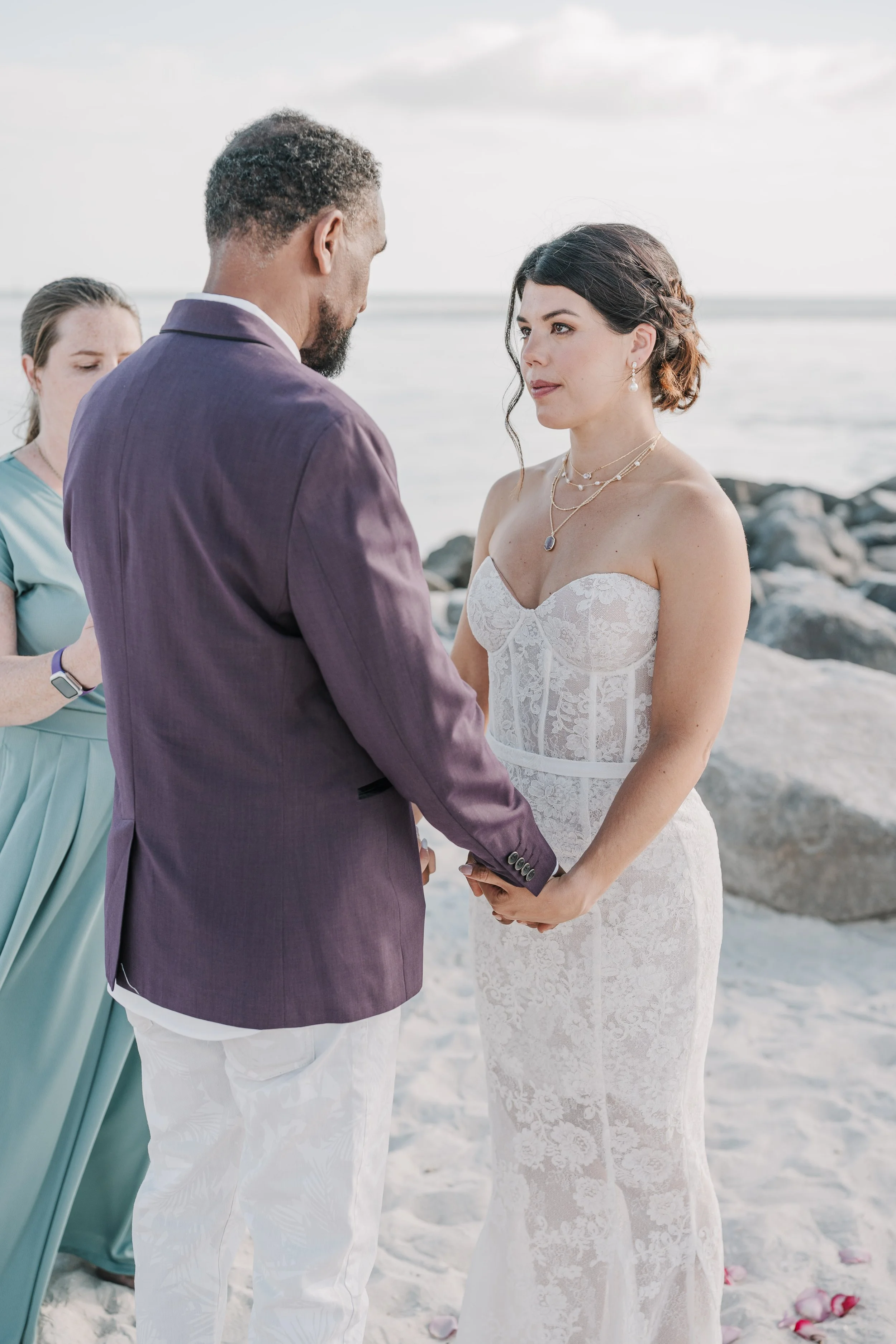 Elopement - Wedding - Photos - Beach -Tampa