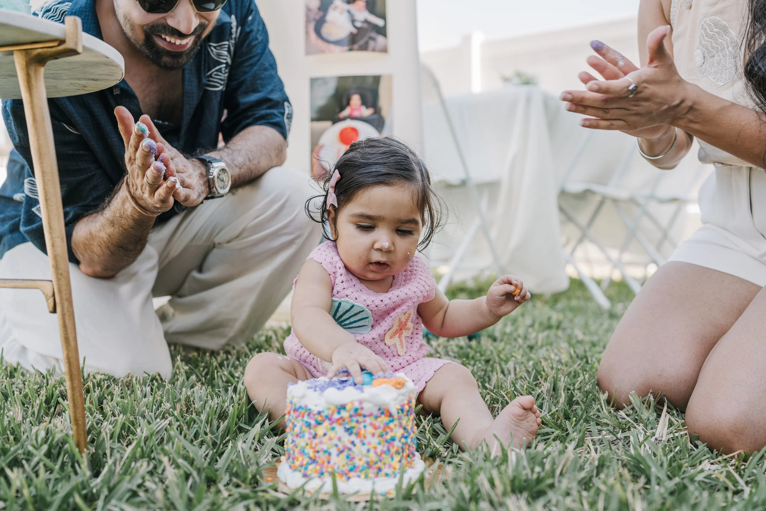 Baby 1st birthday - Photoshoot - Tampa - Smash cake