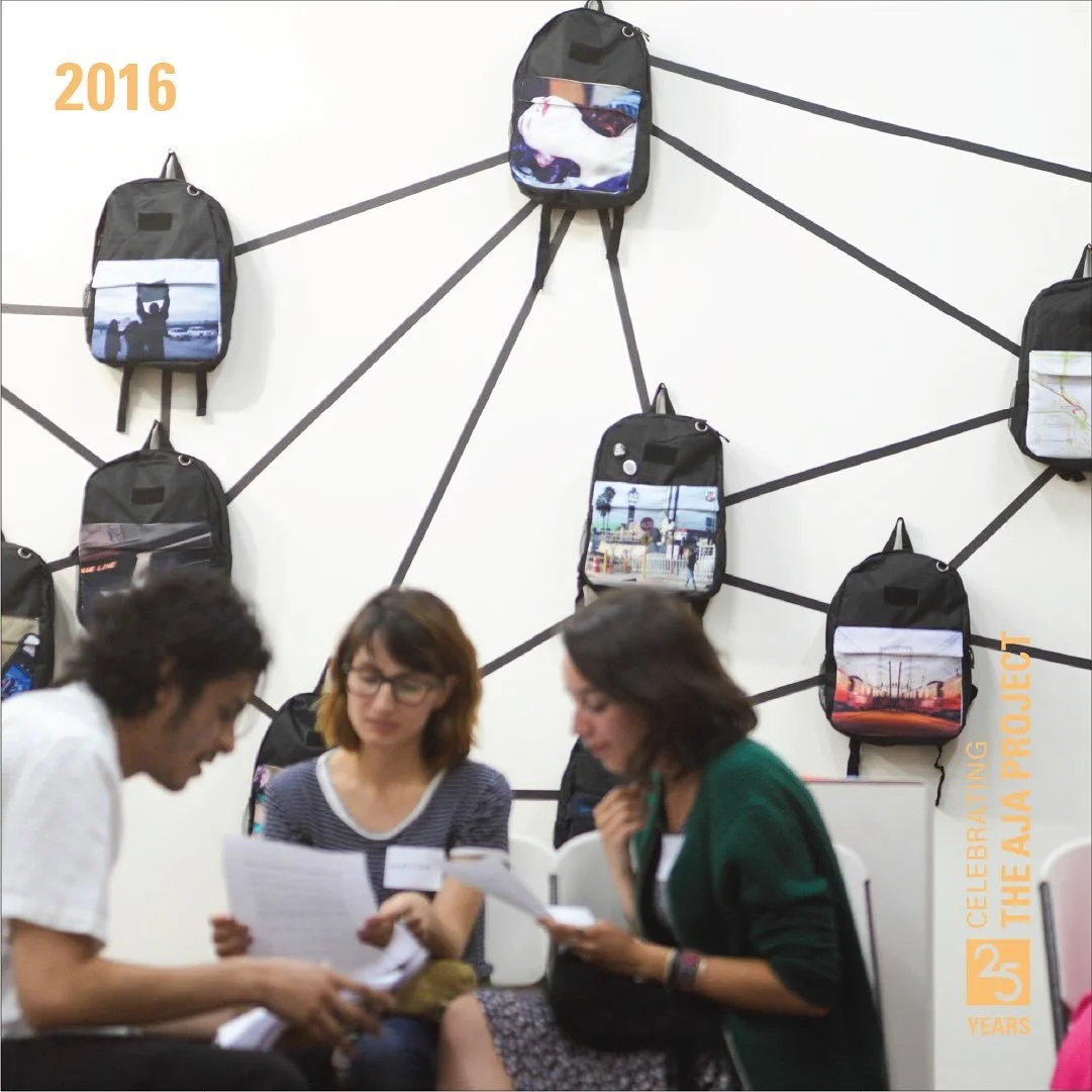 In 2016, The AjA Project:
🌟Co-launched BorderClick, a transborder digital living archive exploring identity &amp; mobility through photography and visual storytelling.
Since then, BorderClick has shown in multiple exhibitions; including @thefrontart