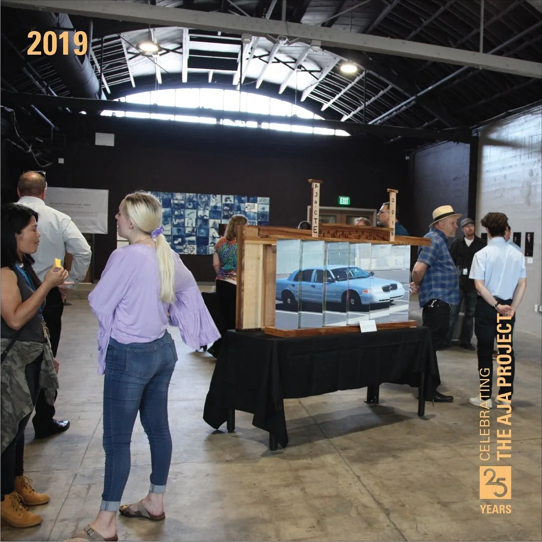 In 2019, we exhibited the work from the Re-Entry through the arts program in partnership with The Juvenile Court Community Schools and The San Diego County of Education. This program gave visibility to the stories of youth who have been impacted by t