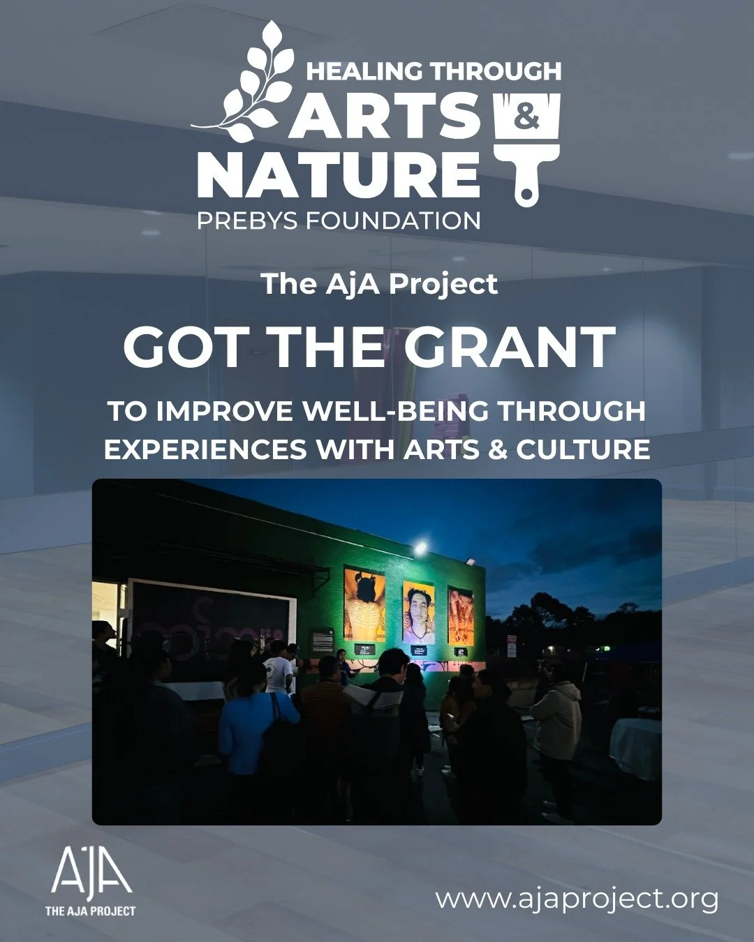 A bit of a delayed news -BUT 🎉🎉 We got the grant!!!
Research shows that arts and nature experiencessupport mental, physical, and social well-being, but
this doesn't work when communities can't access them.
We&rsquo;re honored to be one of the 50 no