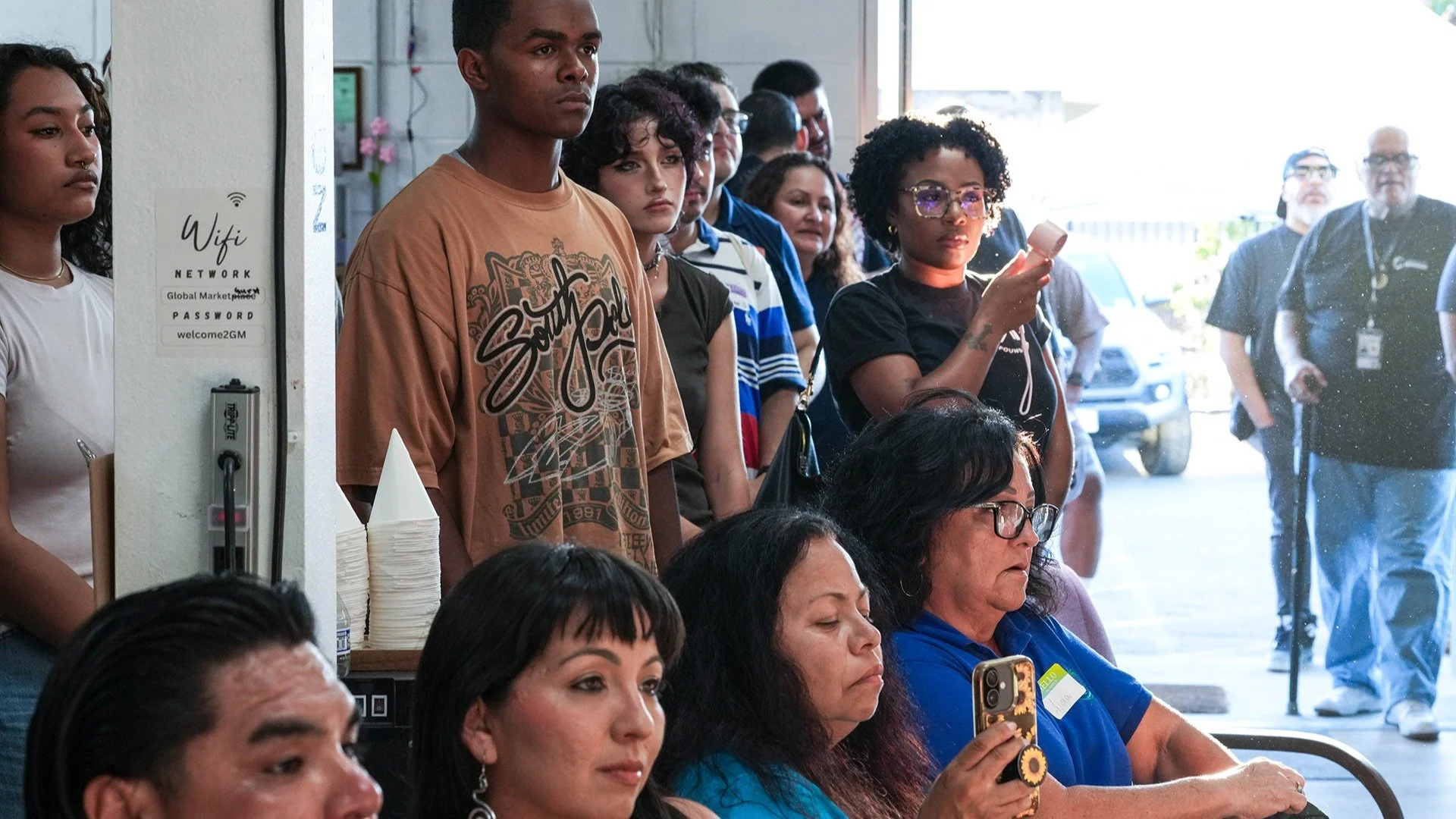 Youth Are Sacred 🖤
On Sept 10, The Fridge Gallery in City Heights filled up with art, storytelling, and 80+ powerful voices centering the experiences of young people. We&rsquo;re proud to have stood alongside @midcitycan, @homegirlz_del_corazon @fre