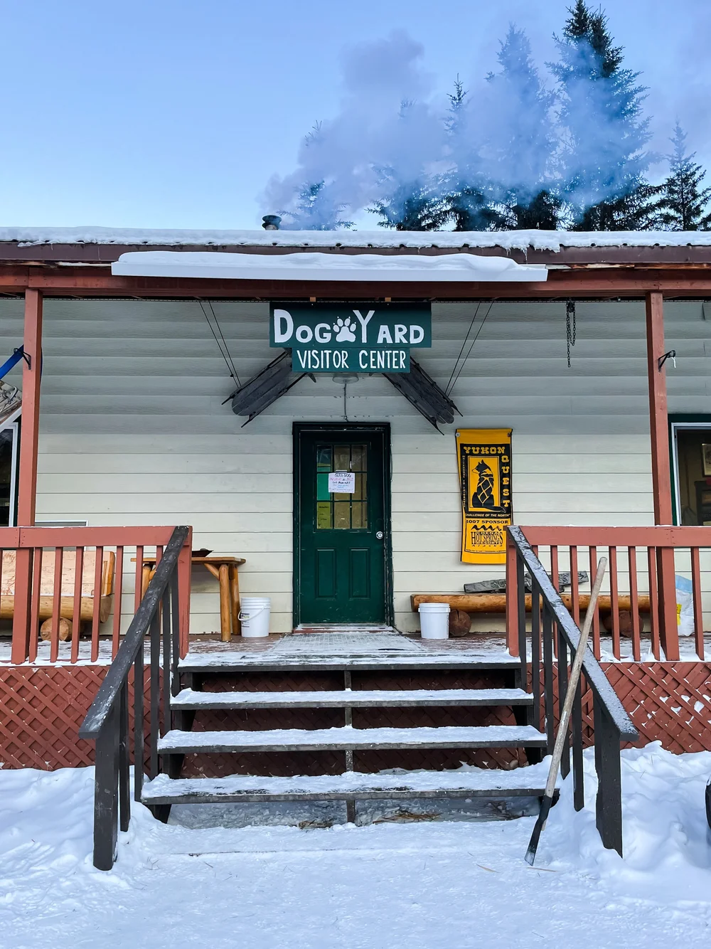 Chena Hot Springs Resort Dog Yard