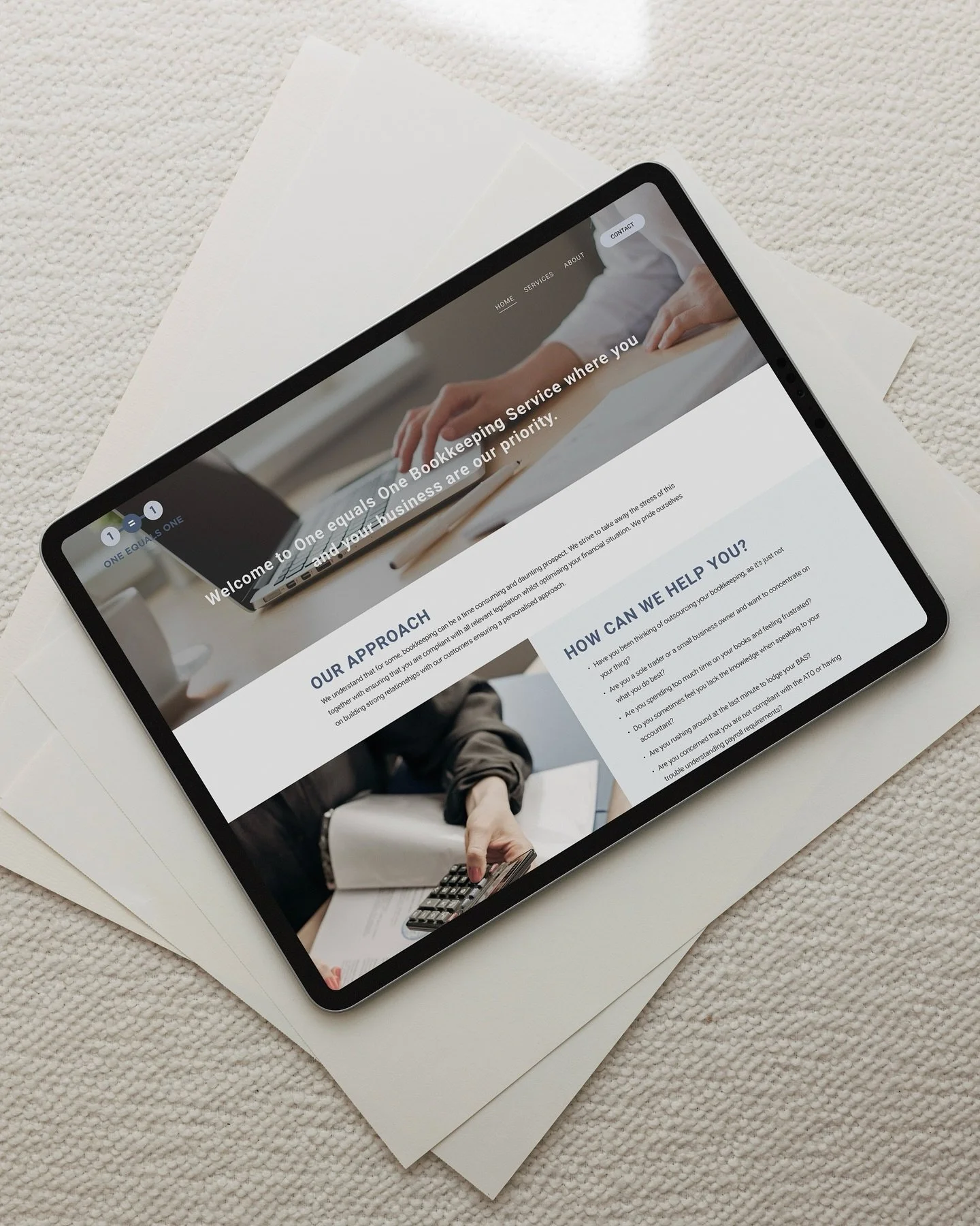 Looking to attract more clients and grow your service-based business online? 🤔  We create elevated, conversion-driven websites for Bookkeepers, Accountants, Consultants, Mortgage Brokers, and more. Every site we build includes an engaging breakdown 