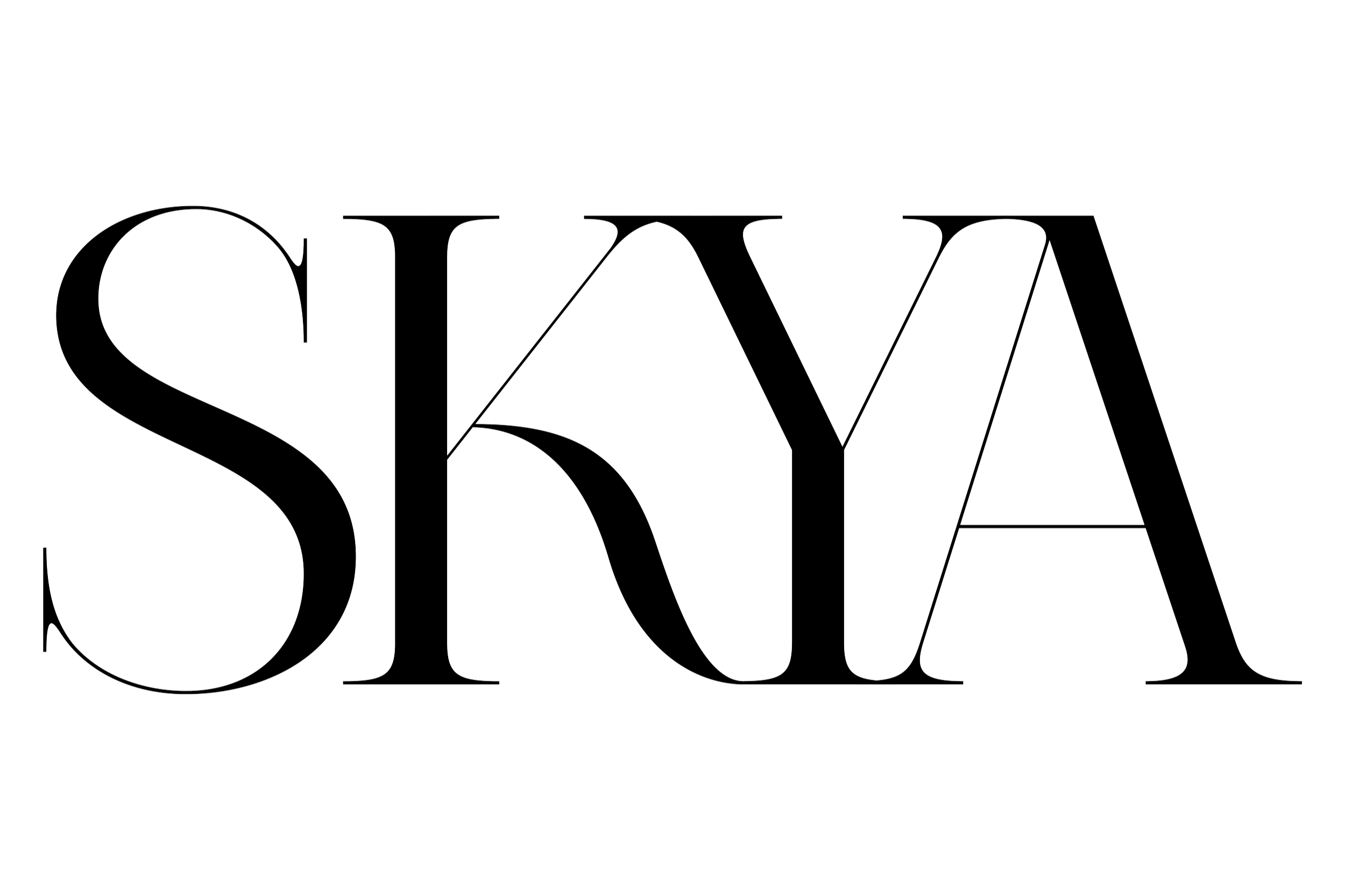Logo and branding design for SKYA Cuticle Oil by Qwirki & Co., featuring a clean and modern identity for a premium nail care product.