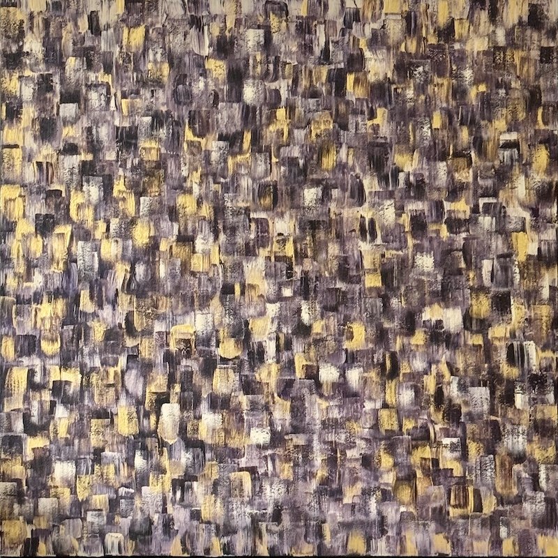 Lila. 80x80cm. CHF 3'800