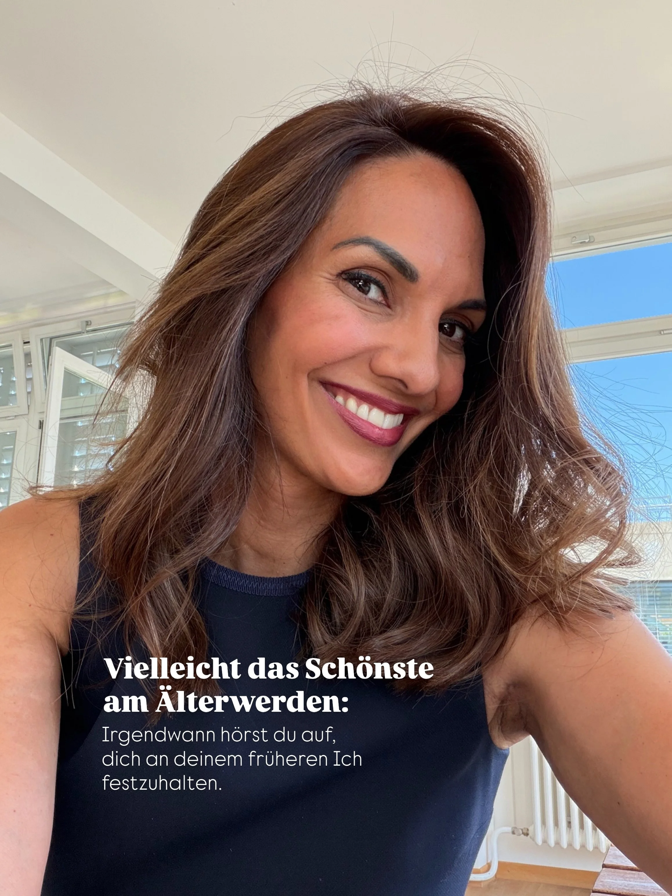 Vielleicht das Sch&ouml;nste am &Auml;lterwerden: Zu verstehen, dass du nie &bdquo;fertig&ldquo; sein musst.

Wir m&uuml;ssen auch nicht ein Leben lang dieselbe Version von uns bleiben.

Wir d&uuml;rfen neu anfangen. Die Richtung wechseln. Dinge hint
