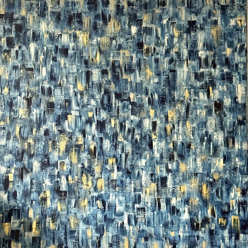 Blue Hour. 80x80cm. CHF 3'800