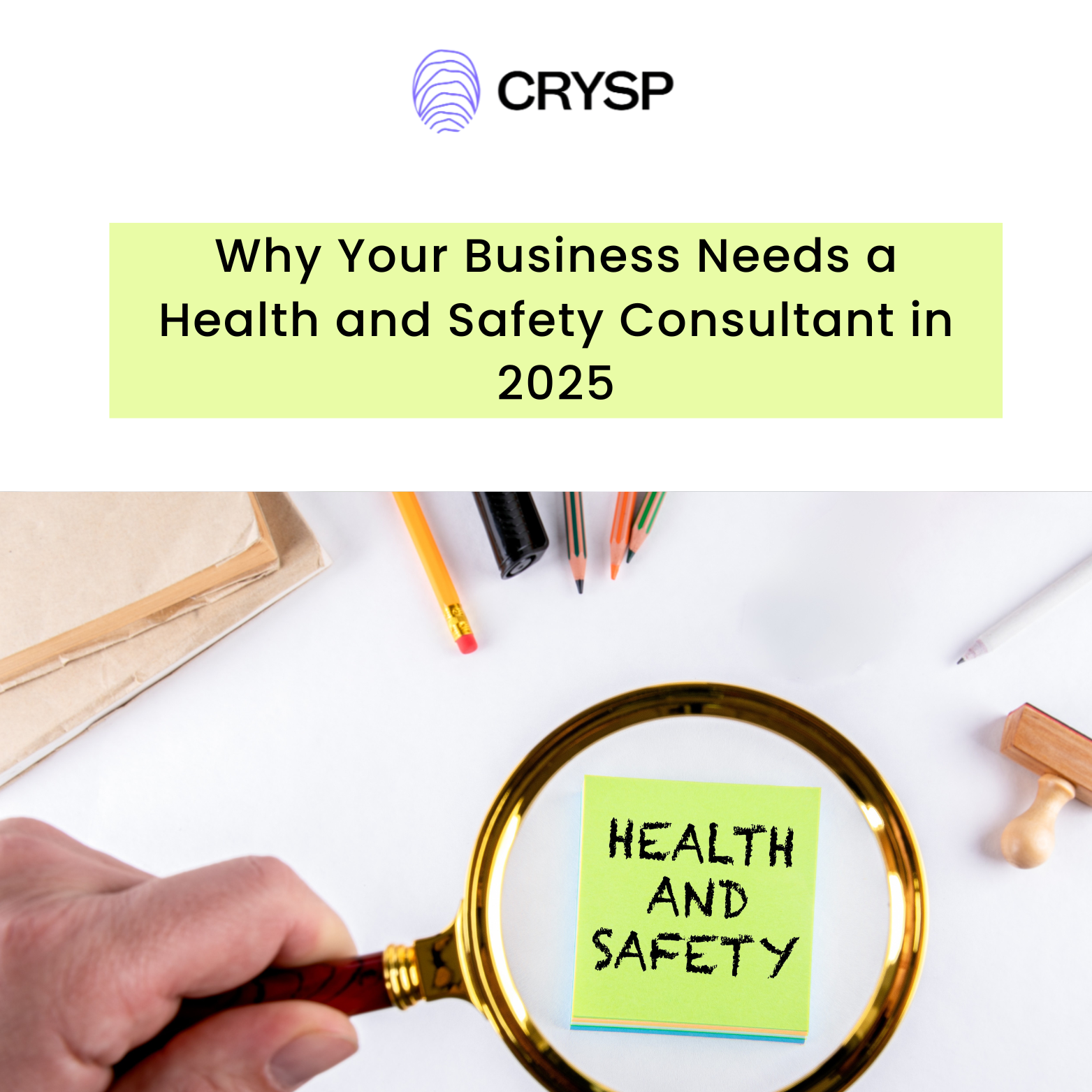 Expert Health and Safety Consultancy Services | Crysp UK