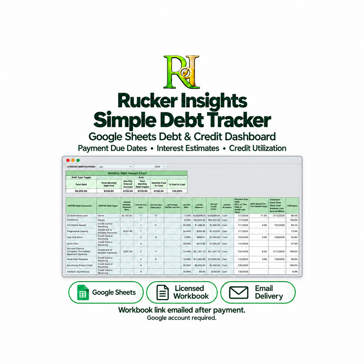 Debt Tracker