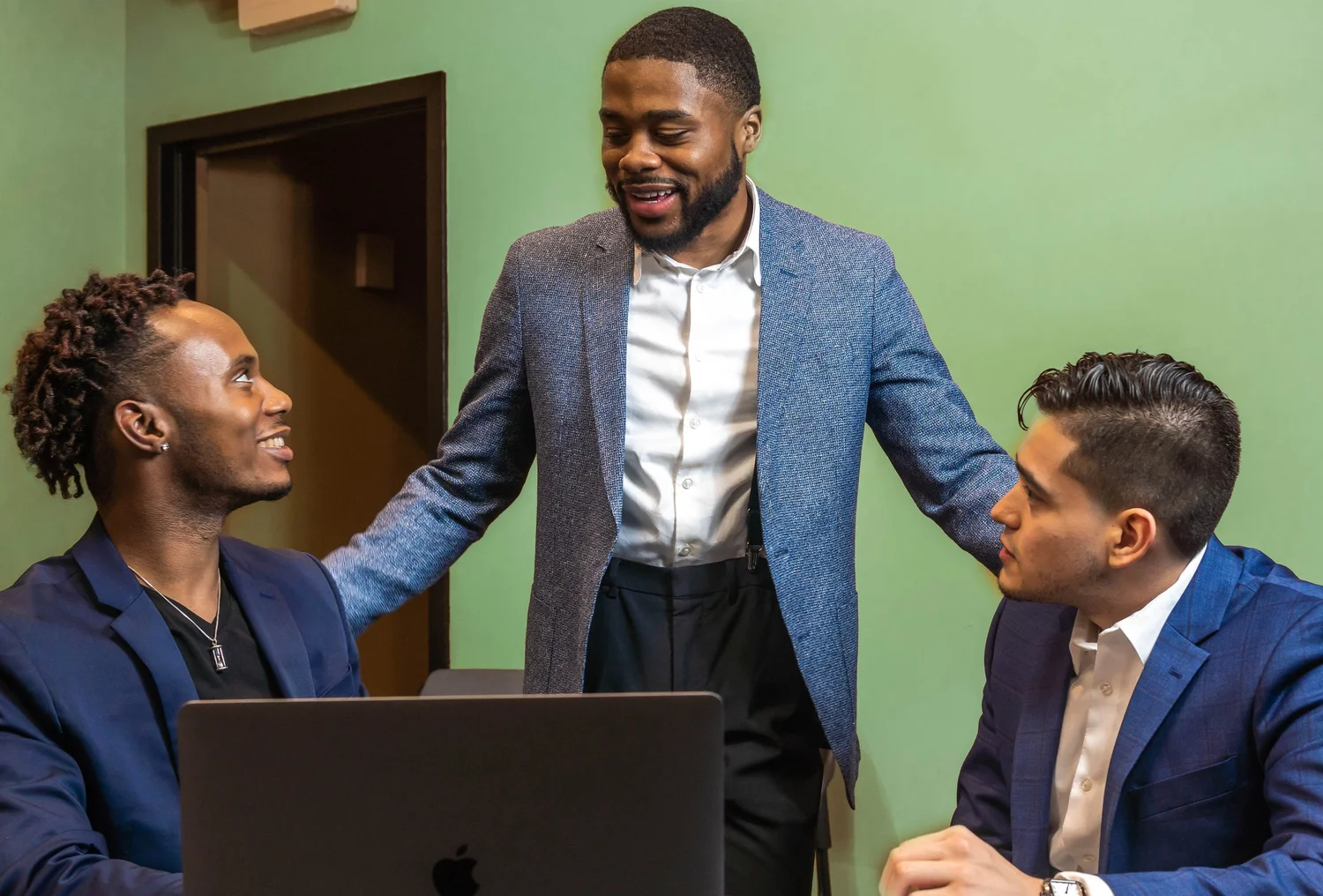 Rucker Insights founder engaging with professionals in conversation