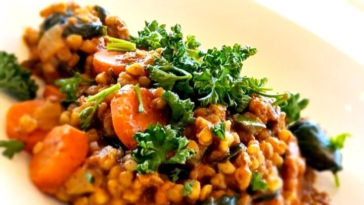 West African Pork and Almond Stew