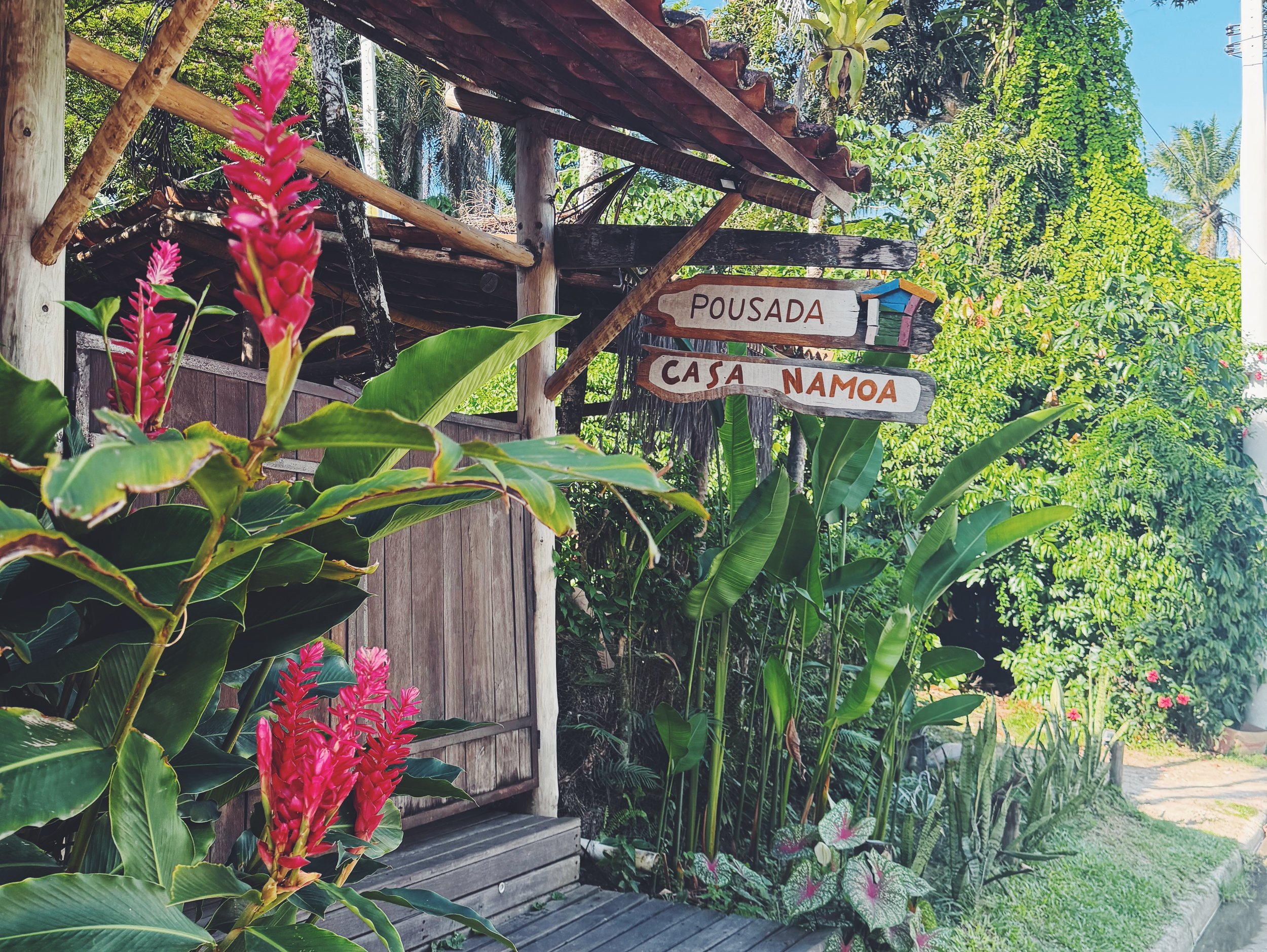Entrance to Casa Namoa Pousada