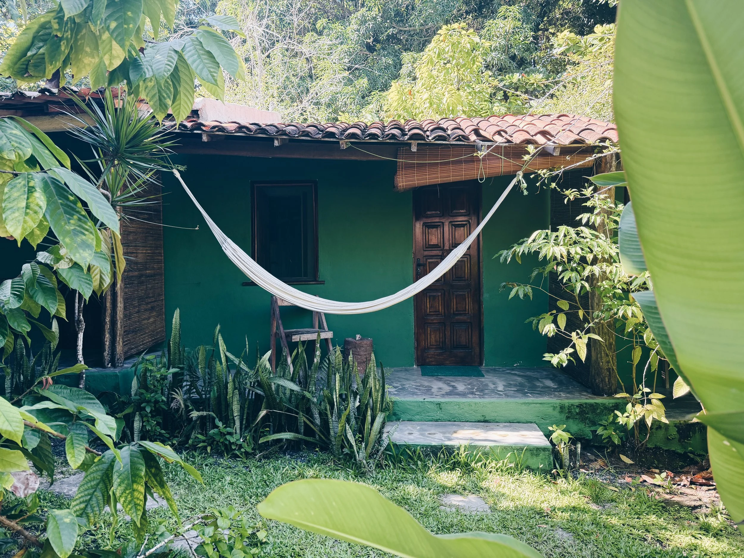 Bungalow room at Pousada Morere in Boipeba