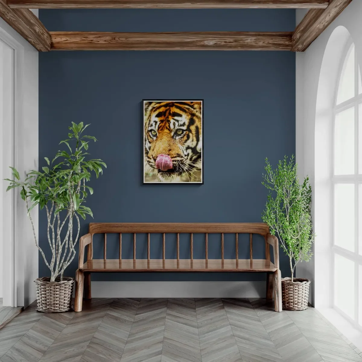 TIGERS LICK FRAMED CANVA.webp