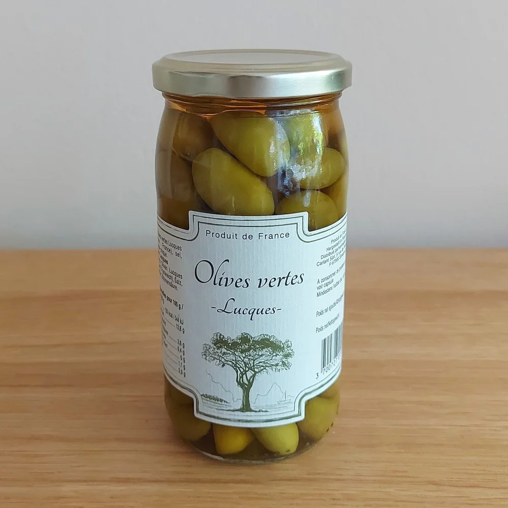 Grne Oliven Lucques 200g  Le BeauVoisin | Franzsische Kche und Feinkost
