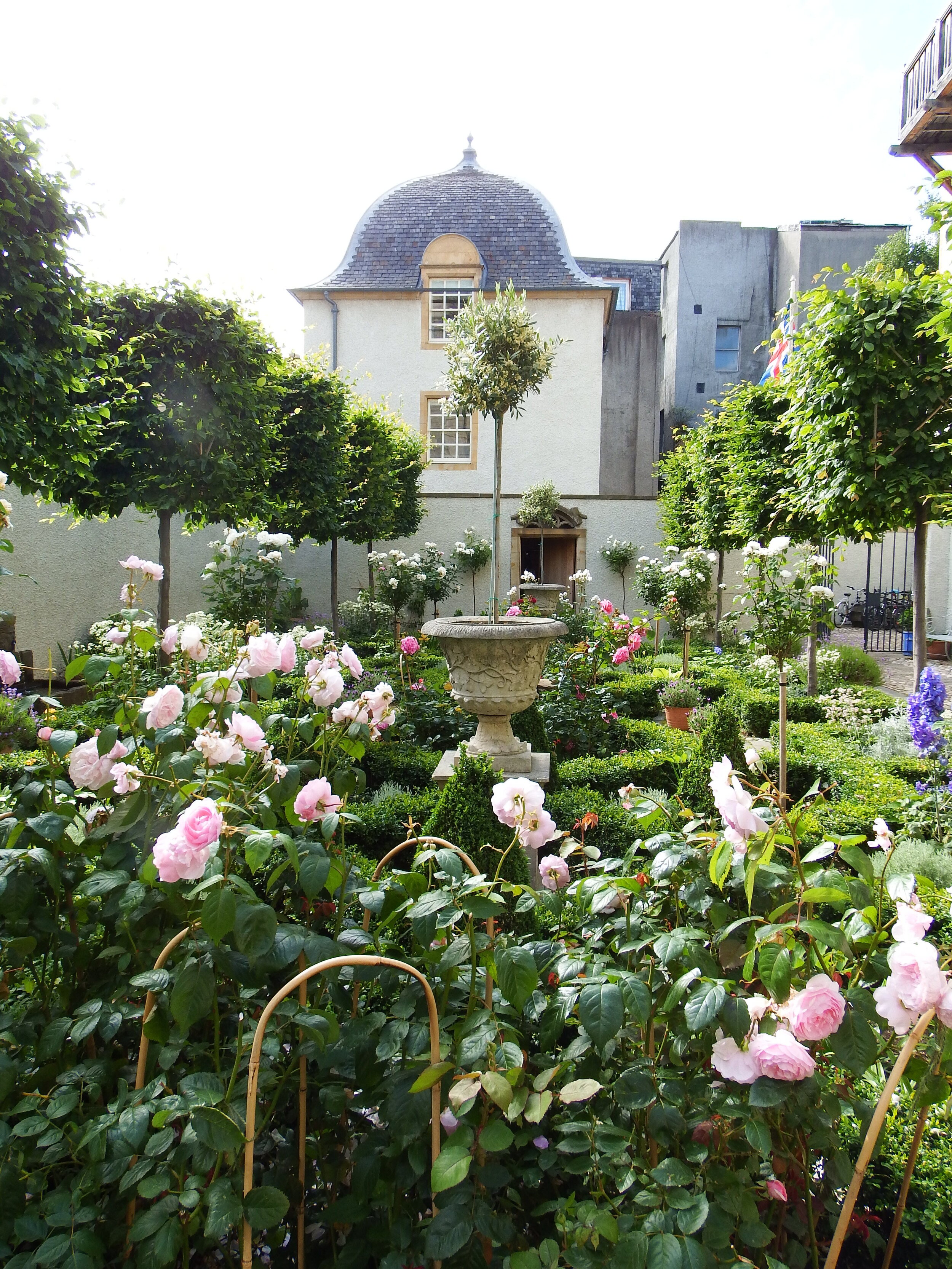 Renaissance Garden at Lamb's  House. 