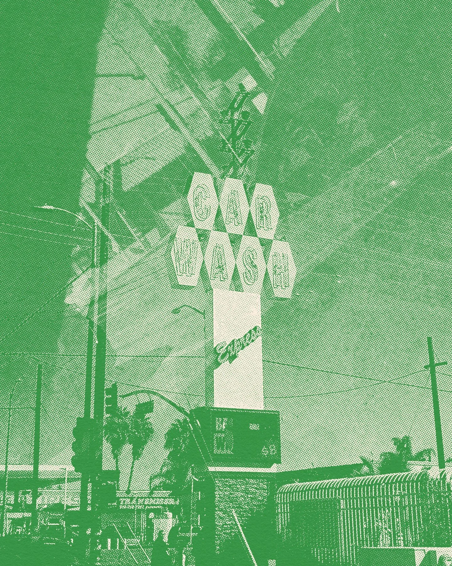 🚗 🫧 car wash culture #halftone #truegrittexturesupply