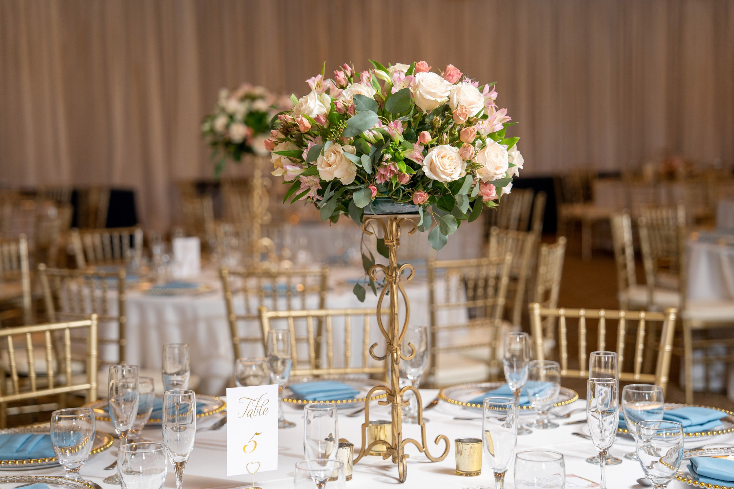 Reception at Villa Ragusa,Campbell