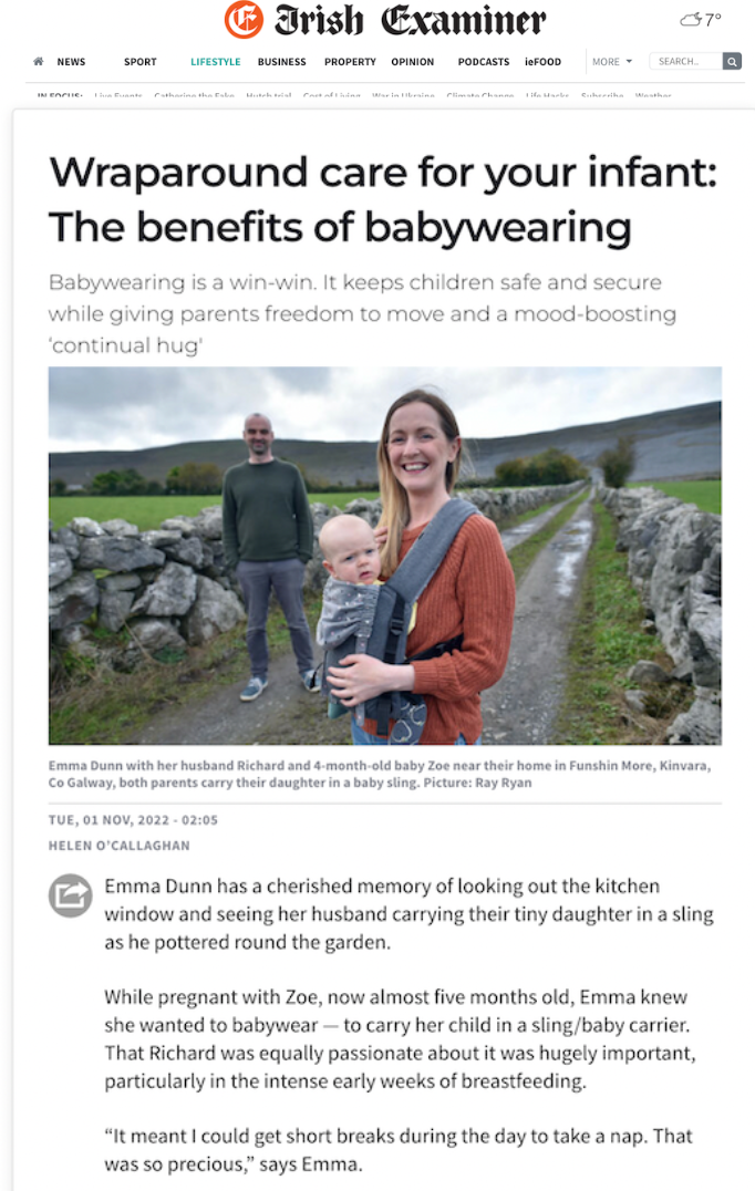 Meets & Libraries — Babywearing Ireland