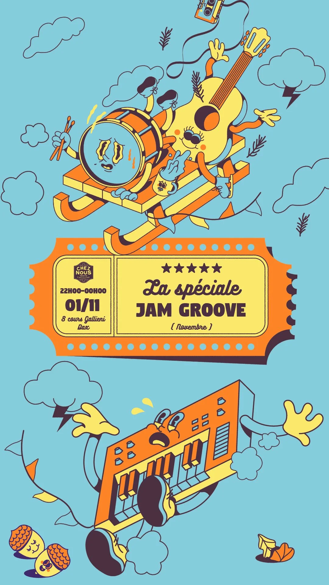 La jam groove - NOVEMBRE 