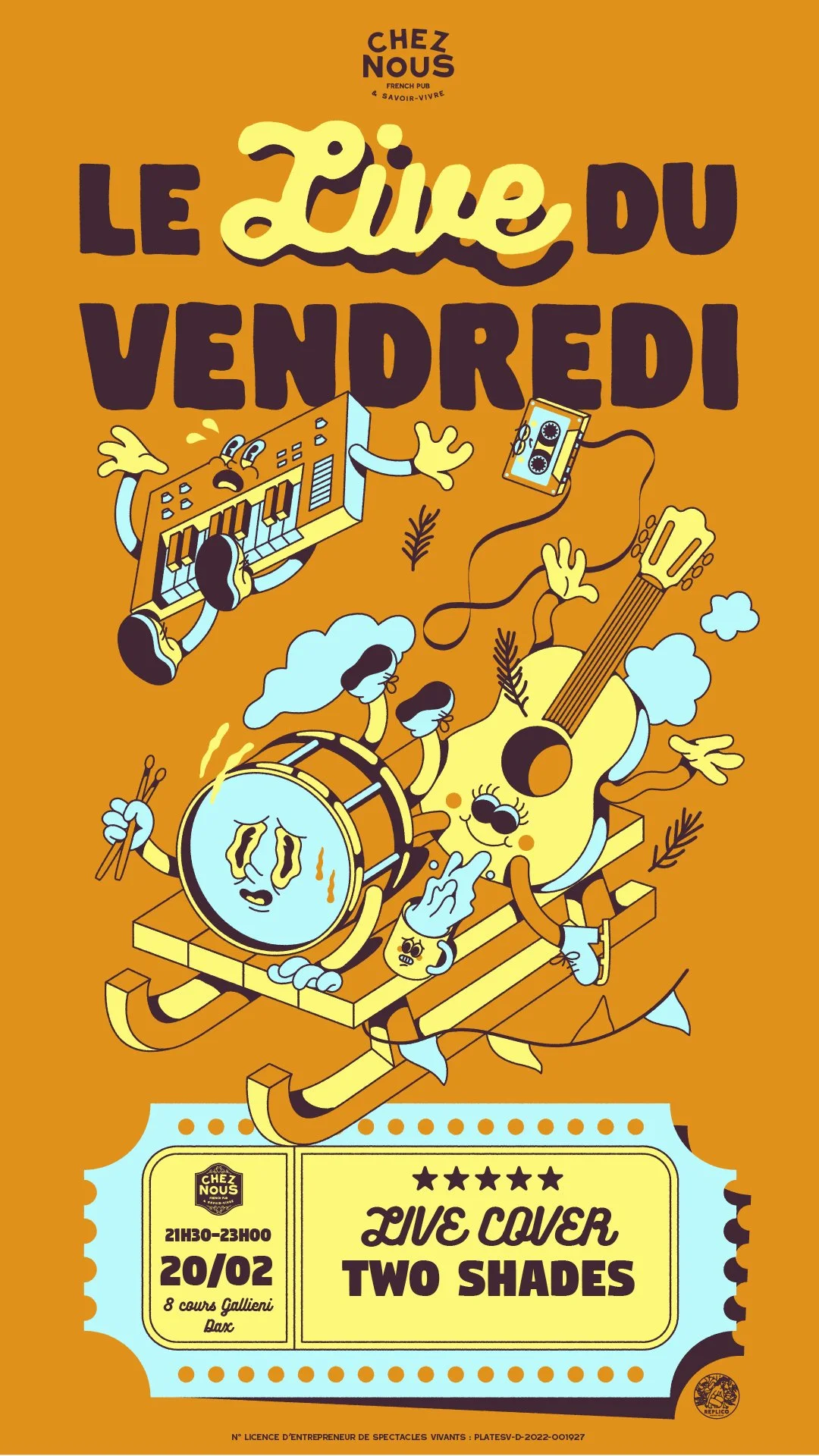 LE LIVE DU VENDREDI - TWO SHADES