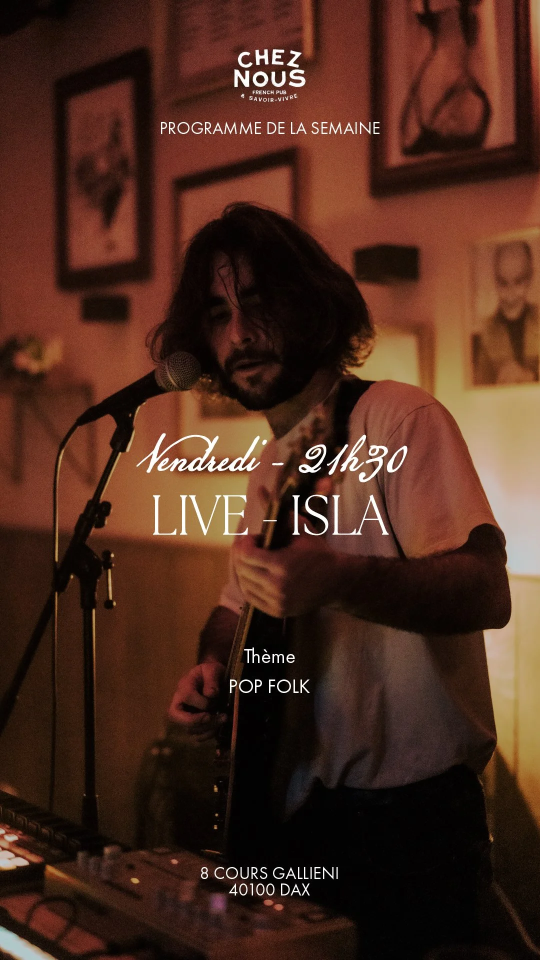 LE LIVE DU VENDREDI - ISLA