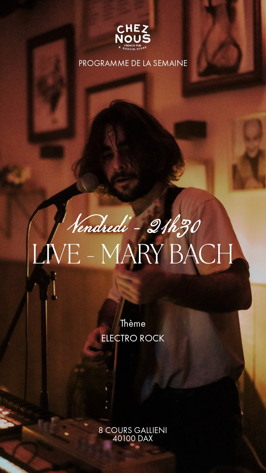 LE LIVE DU VENDREDI - MARY BACH