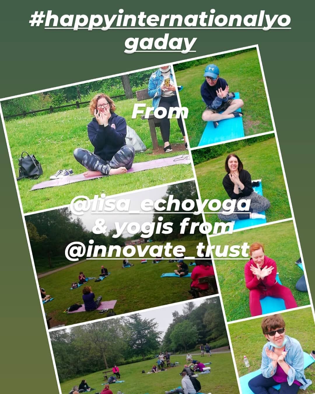 #happyinternationalyogaday to yogis everywhere!

Amazing 'Yoga for Me' class with @innovate_trust today celebrating in style.

#lotusflower #handmudra #yoga #outdooryoga #accessibleyoga #yogaforteenwellbeing #yogaforautism #yogaforadultswithlearningd